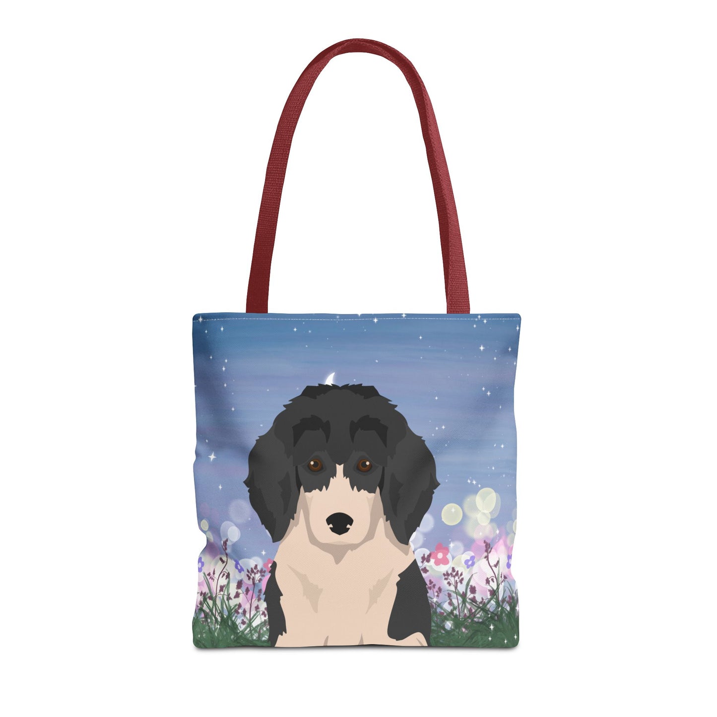 Poodle Dog Tote Bag 16x16
