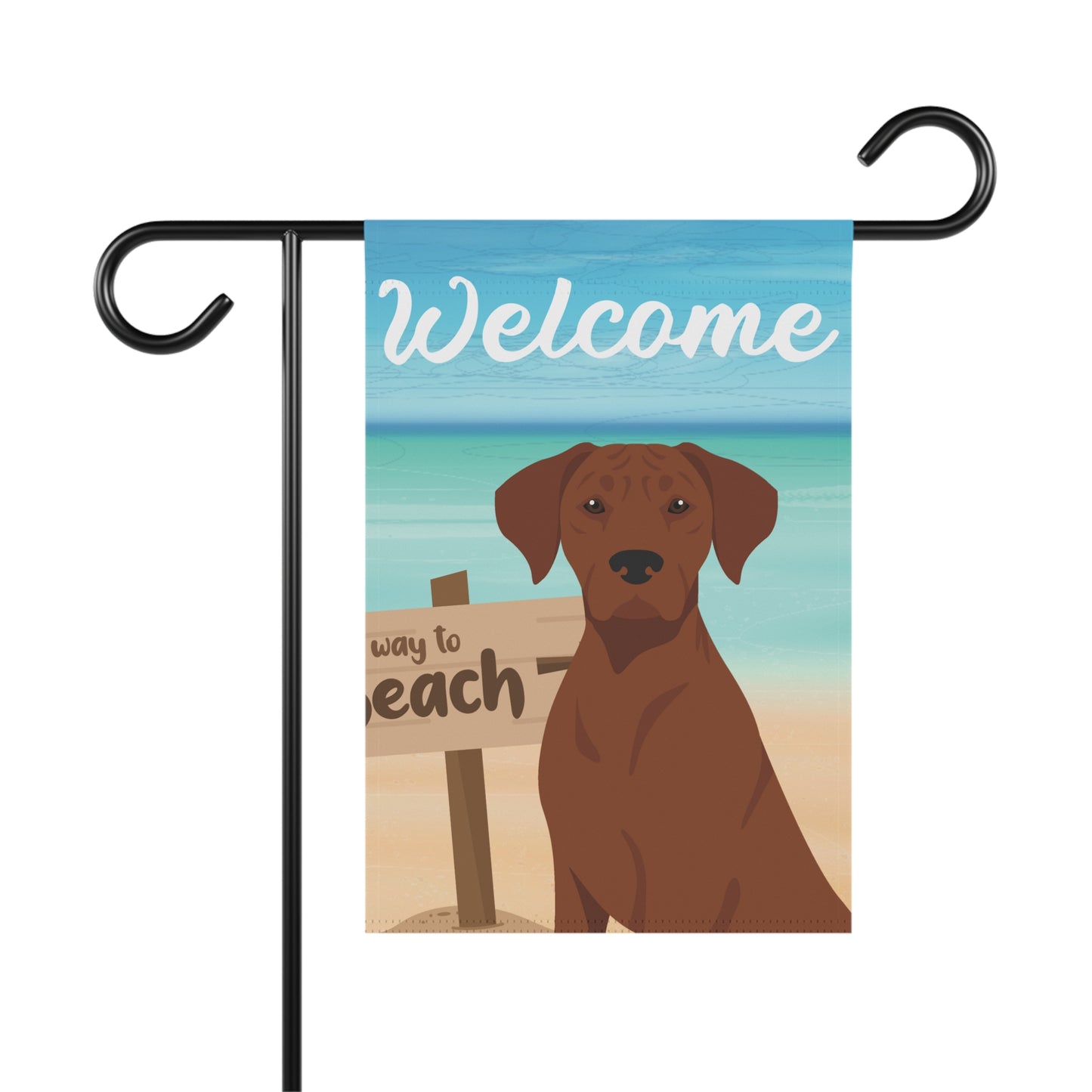 Rhodesian Ridgeback Dog Garden Flag