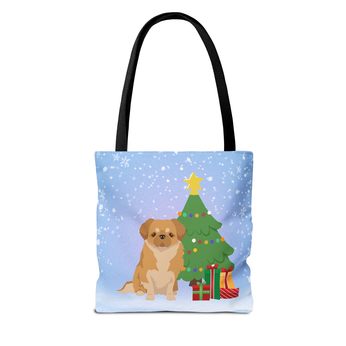 Tibetan Spaniel Dog Tote Bag, Dog Mom Gift