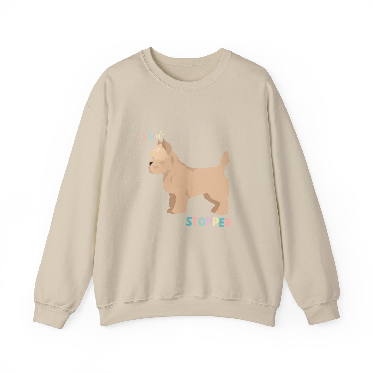 Cairn Terrier Dog Unisex Heavy Blend Crewneck Sweatshirt