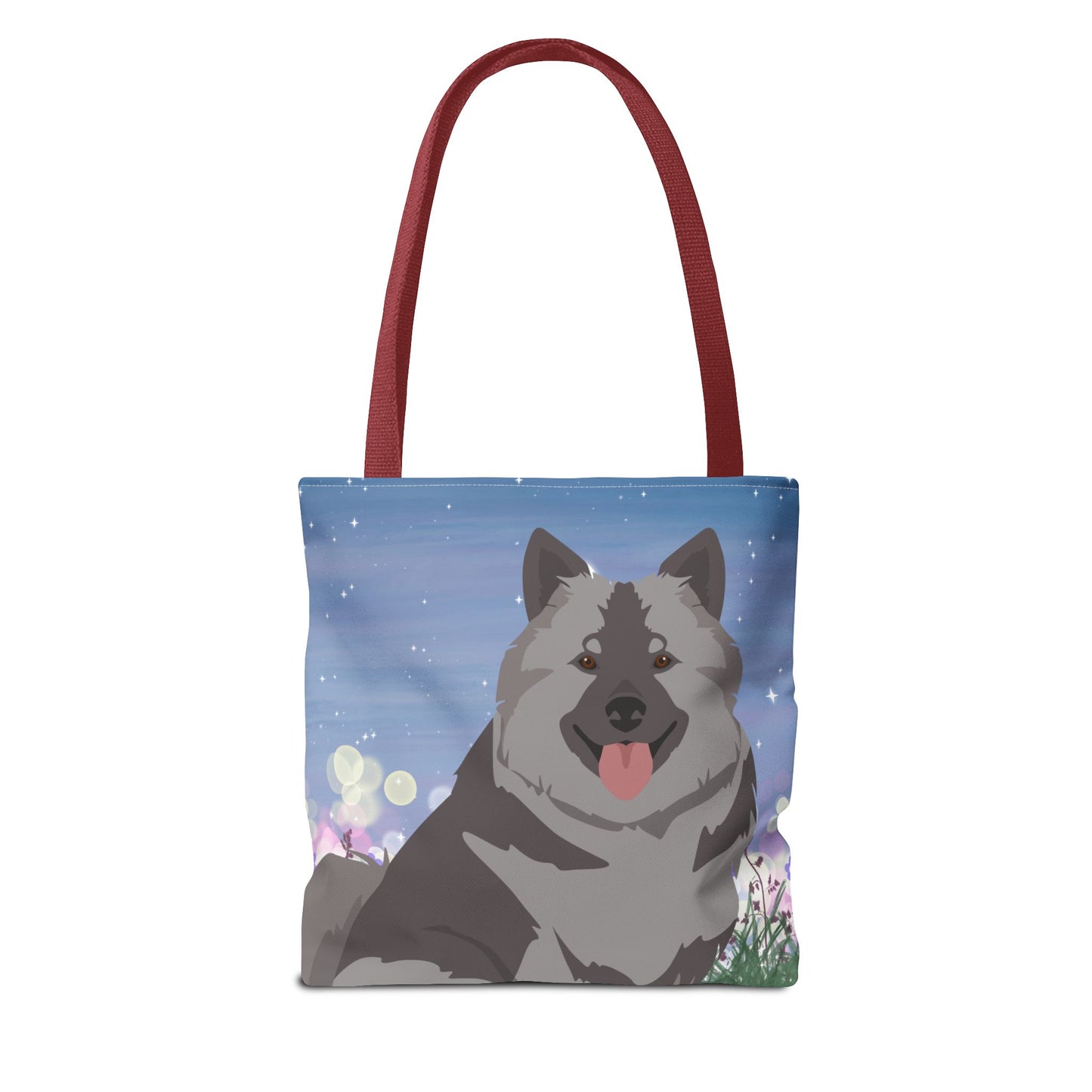 keeshond Dog Tote Bag 13x13