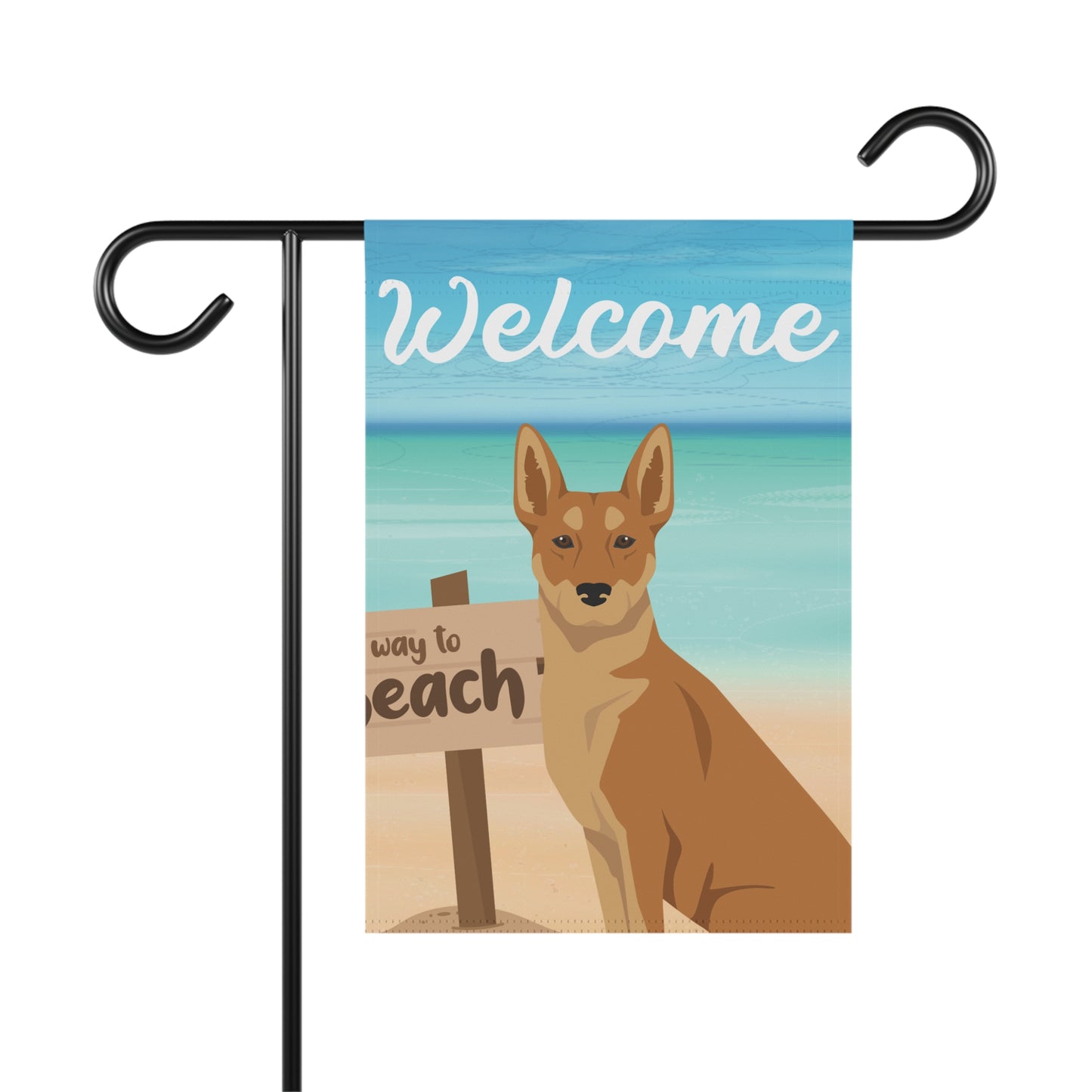 Carolina Dog Dog Garden Flag