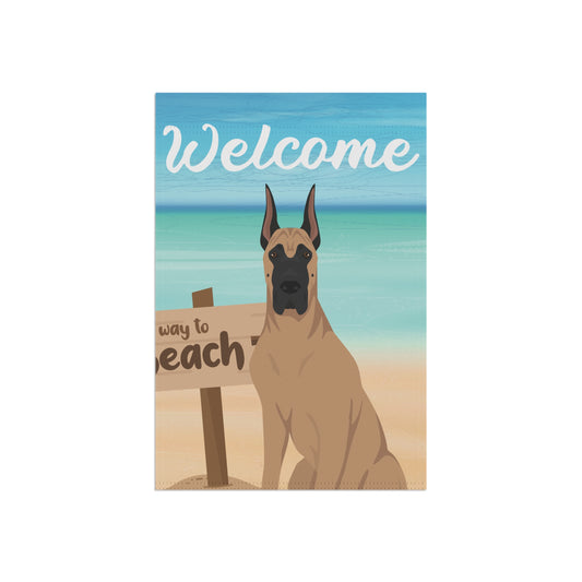 Great Dane Dog Garden Flag