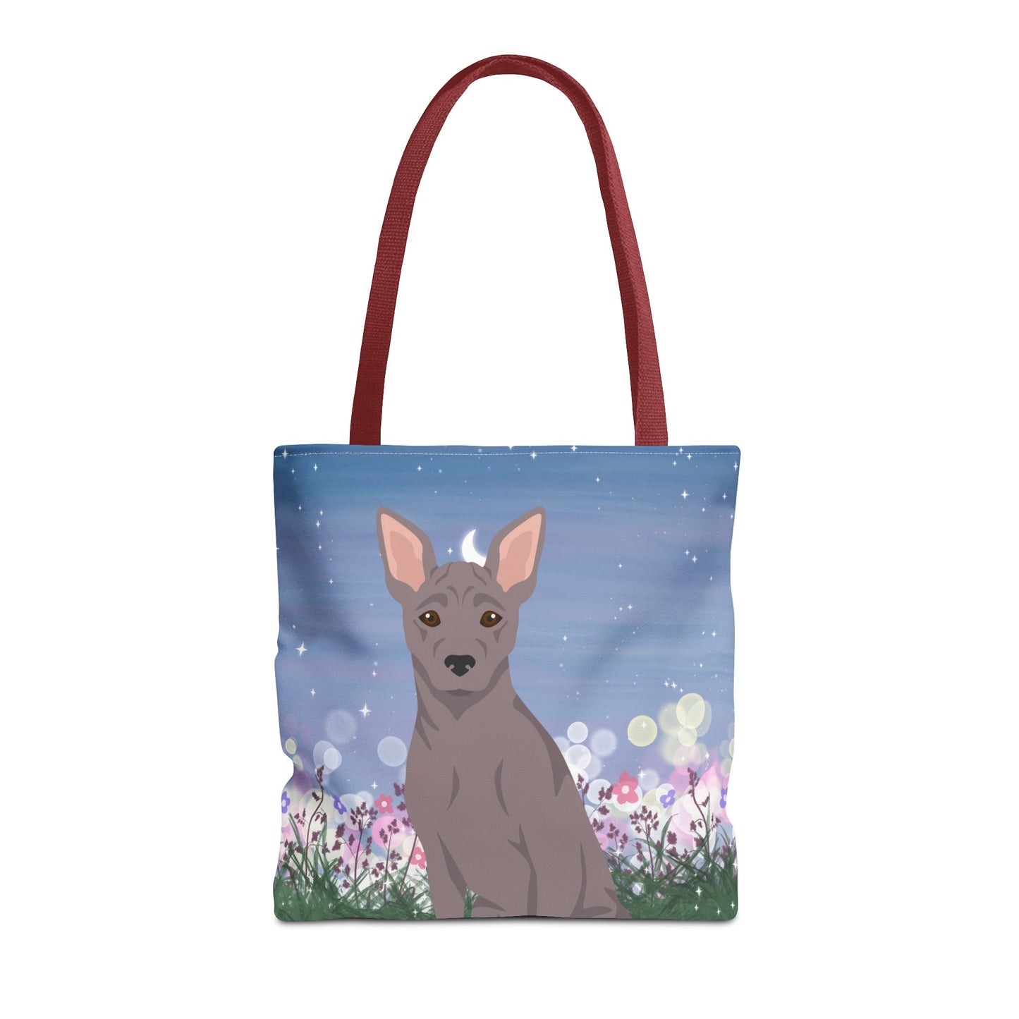 American Hairless Terrier Dog Tote Bag 16x16