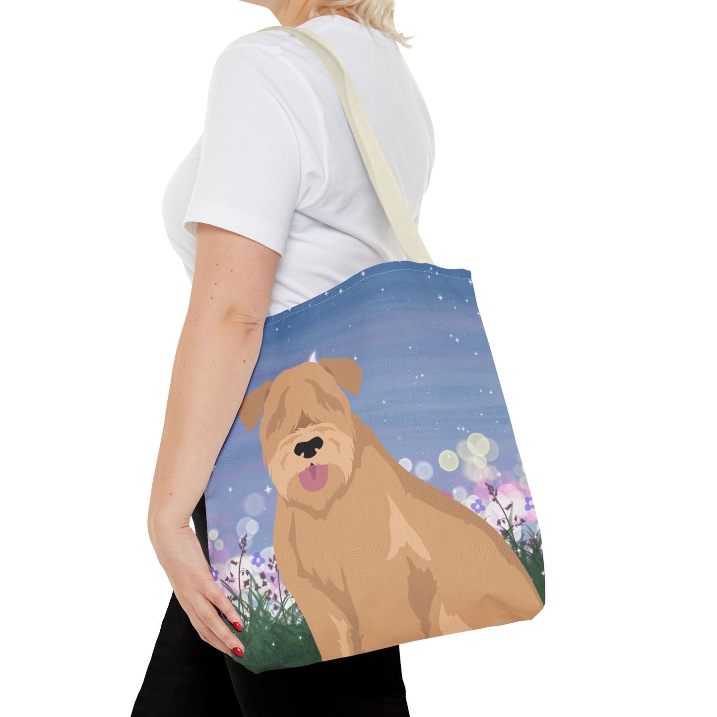 Soft Coated Wheaten Terrier Dog Tote Bag 16x16