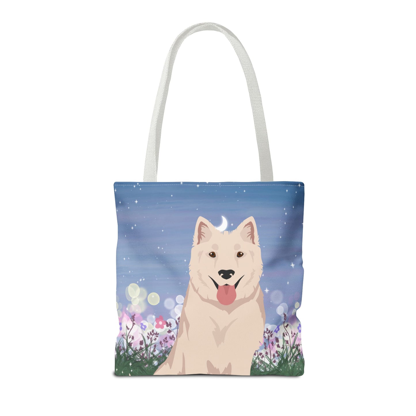 Kintamani Bail Dog Tote Bag 16x16