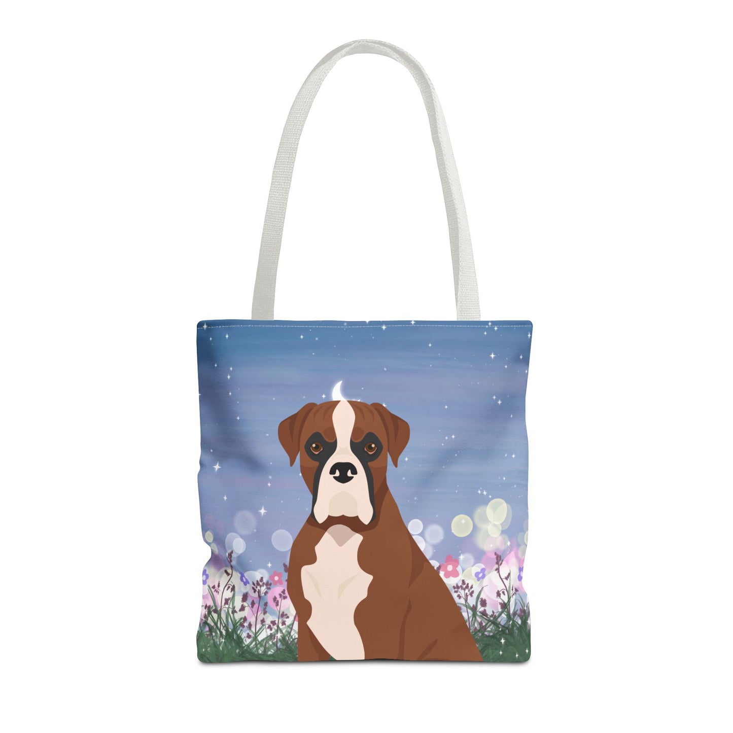 Boxer Dog Tote Bag 16x16