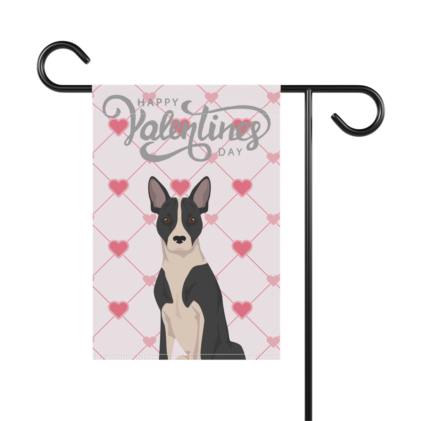 Taiwan Dog Valentines Day Garden Flag