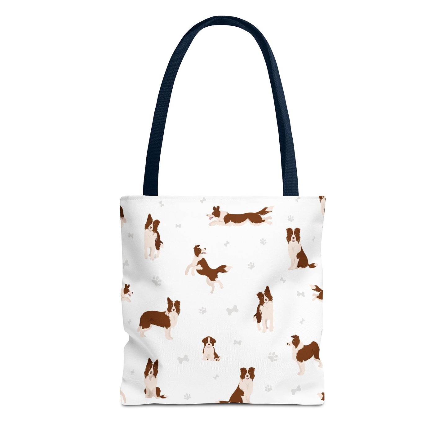 Border Collie Dog Tote Bag, Akita Dog Mom Gift