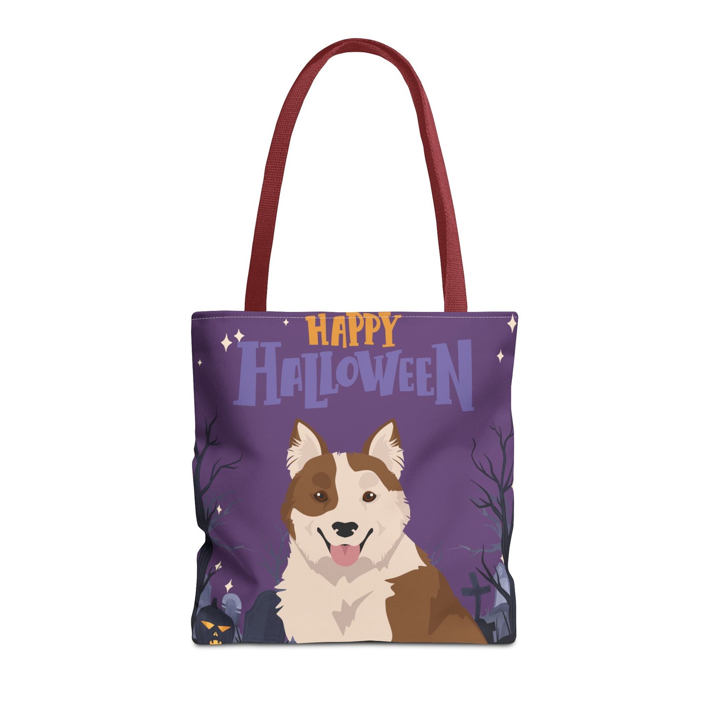 Elo Dog Happy Halloween Tote Bag 16x16