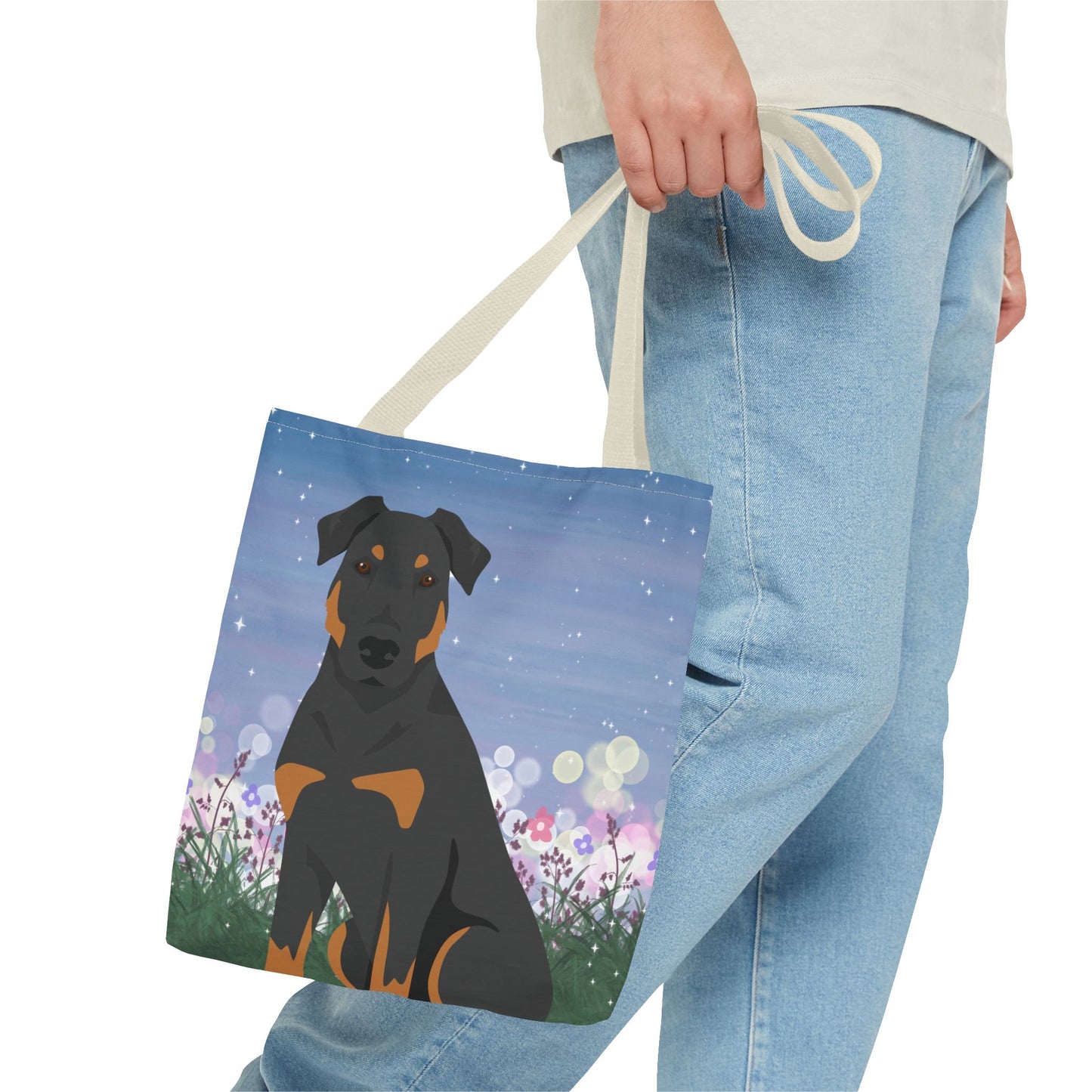 Beauceron Dog Tote Bag 13x13