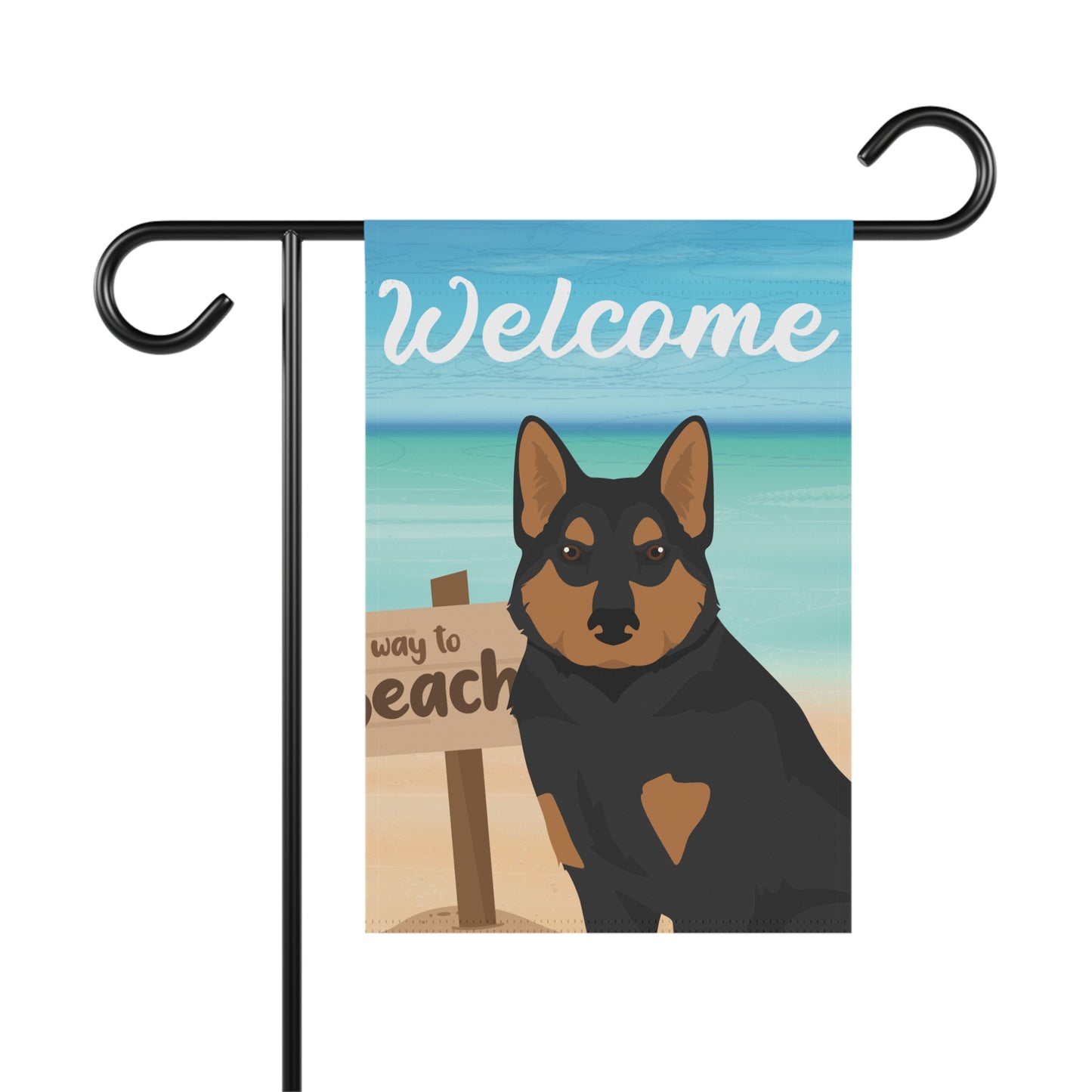 East Siberian Laika Dog Garden Flag