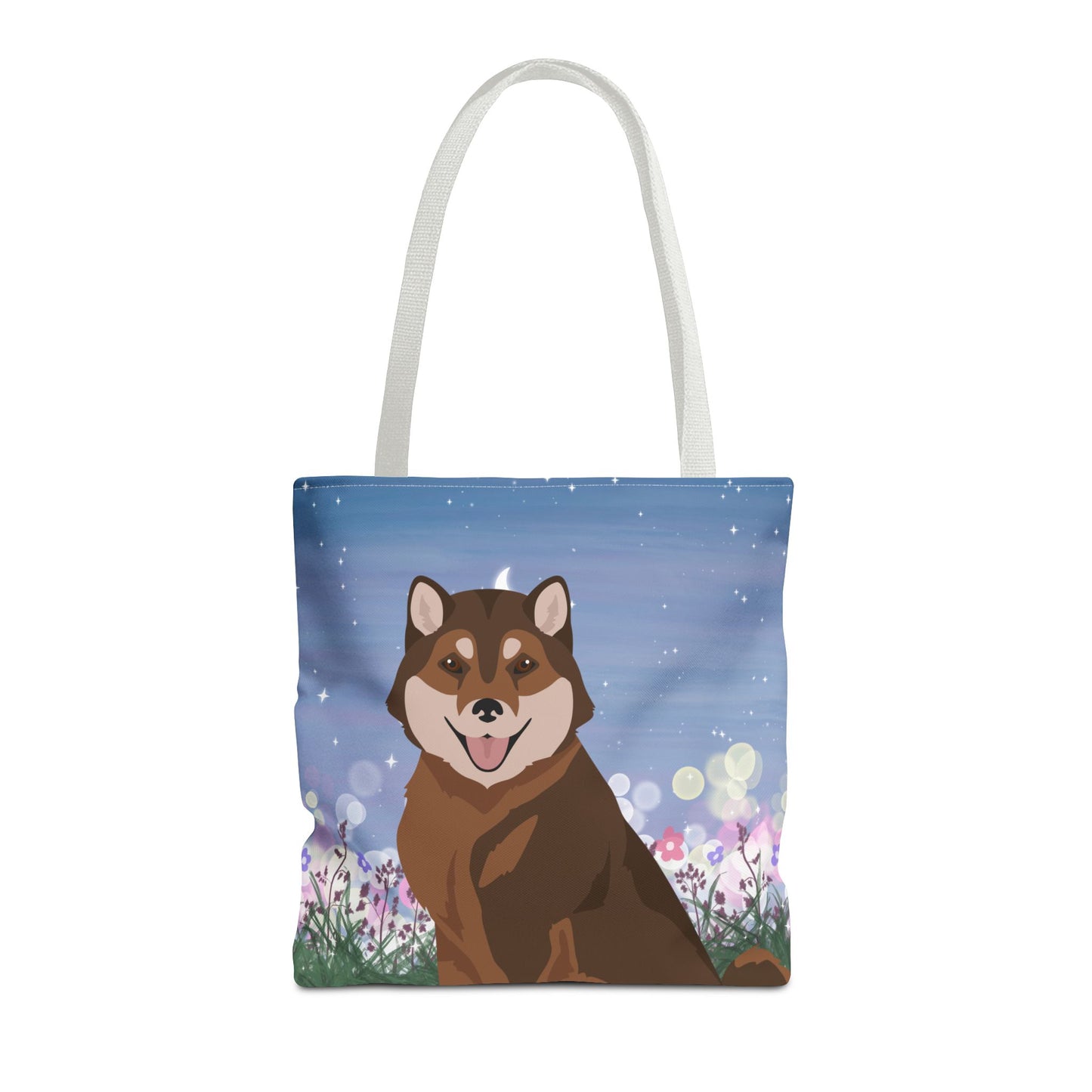 Hokkaido Dog Tote Bag 16x16