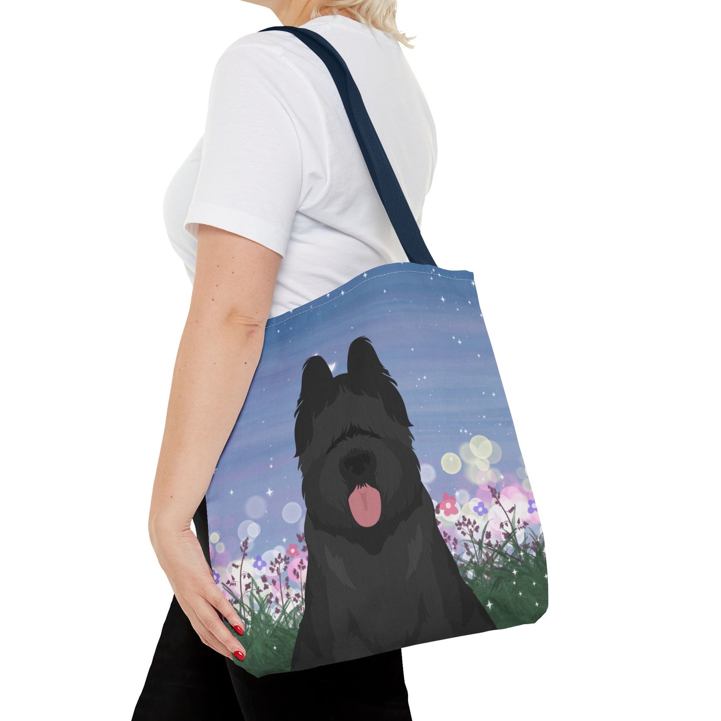 Briard Dog Tote Bag 16x16