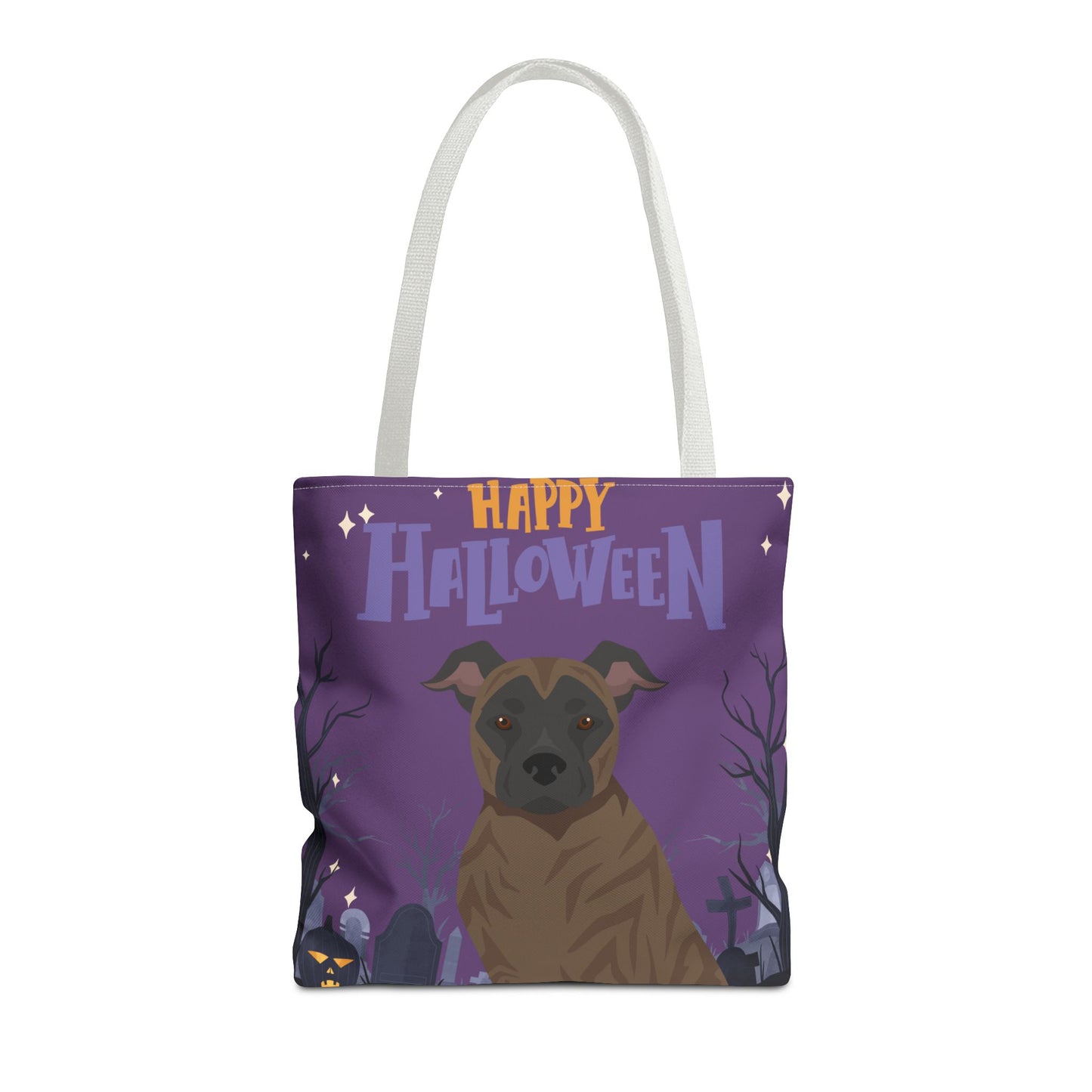St Miguel Cattle Dog Dog Happy Halloween Tote Bag 16x16