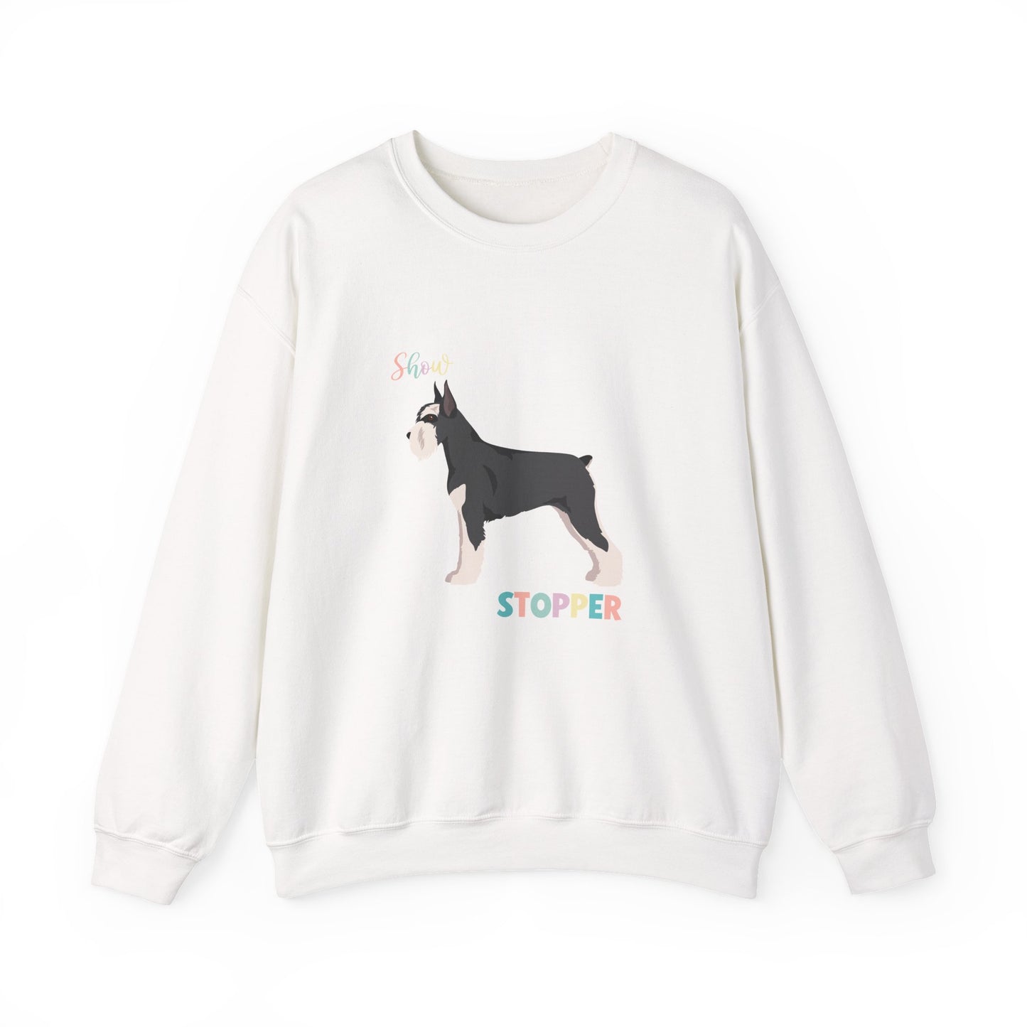 Schnauzer Dog Unisex Heavy Blend Crewneck Sweatshirt