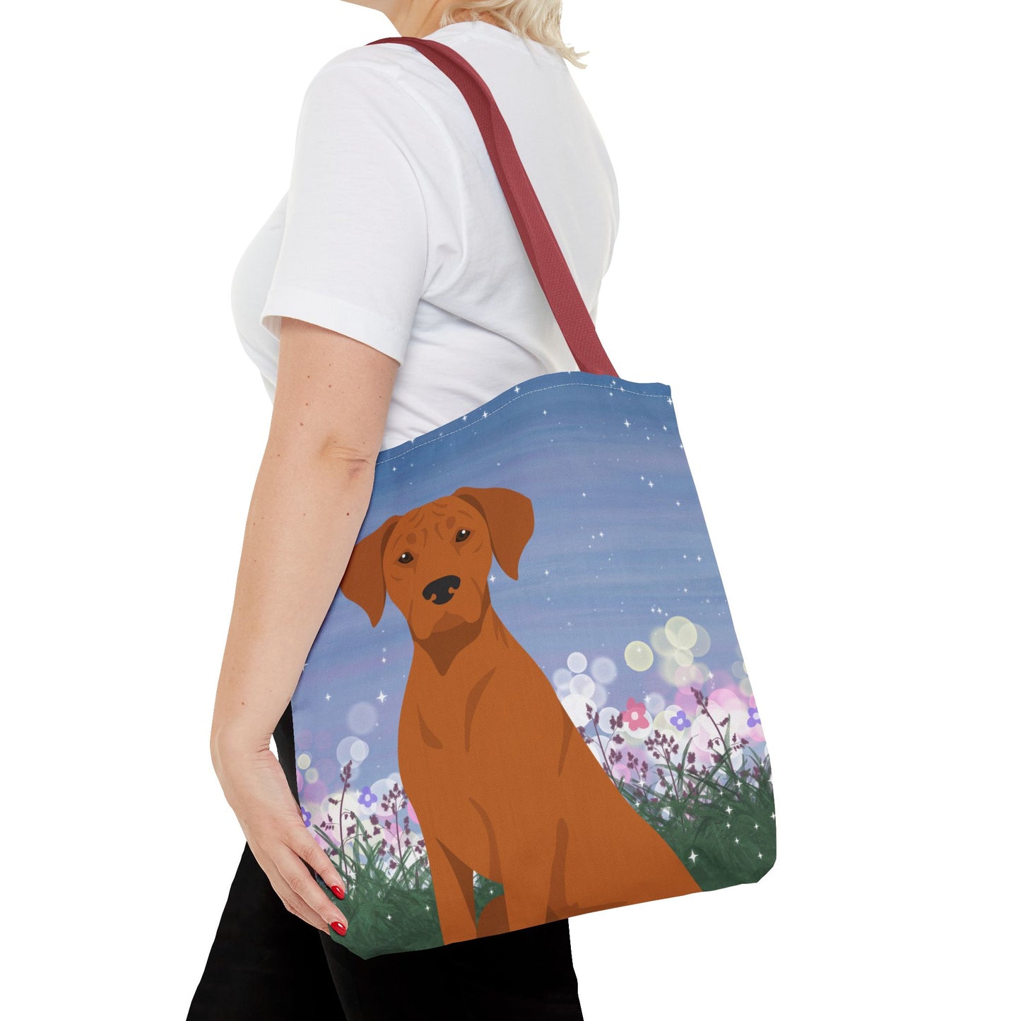 Rhodesian Ridgeback Dog Tote Bag 16x16