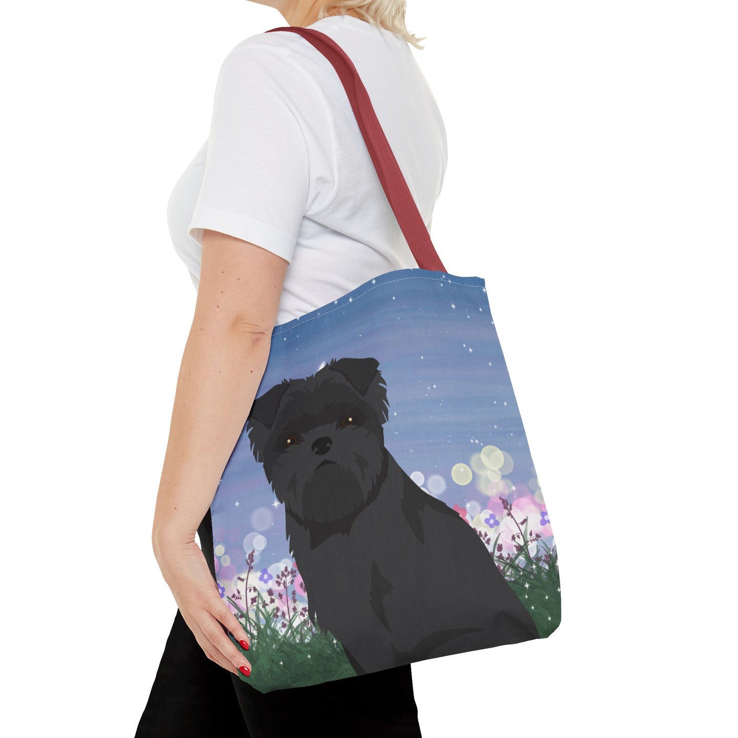 Affenpinscher Dog Tote Bag 16x16