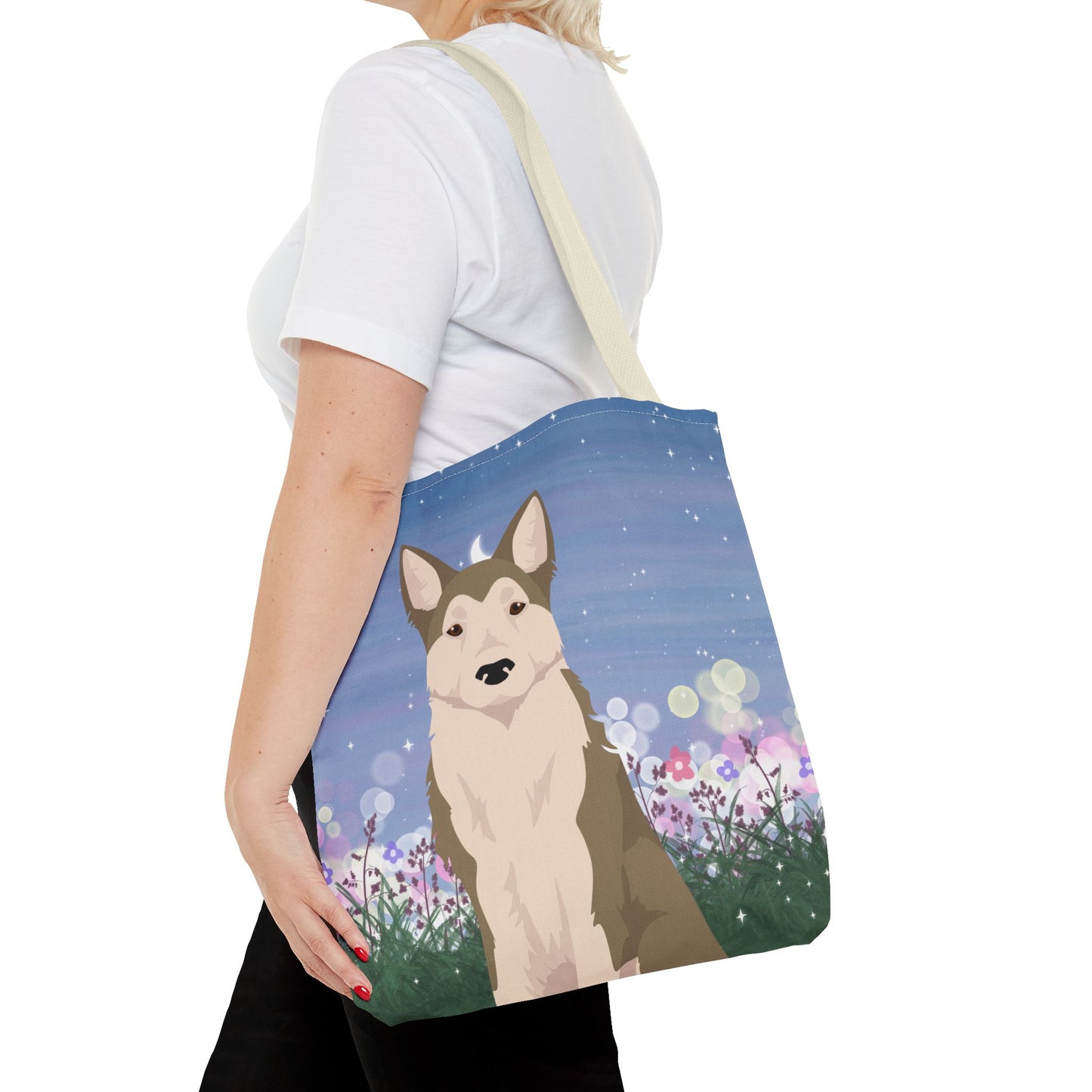 West Siberian Laika Dog Tote Bag 16x16