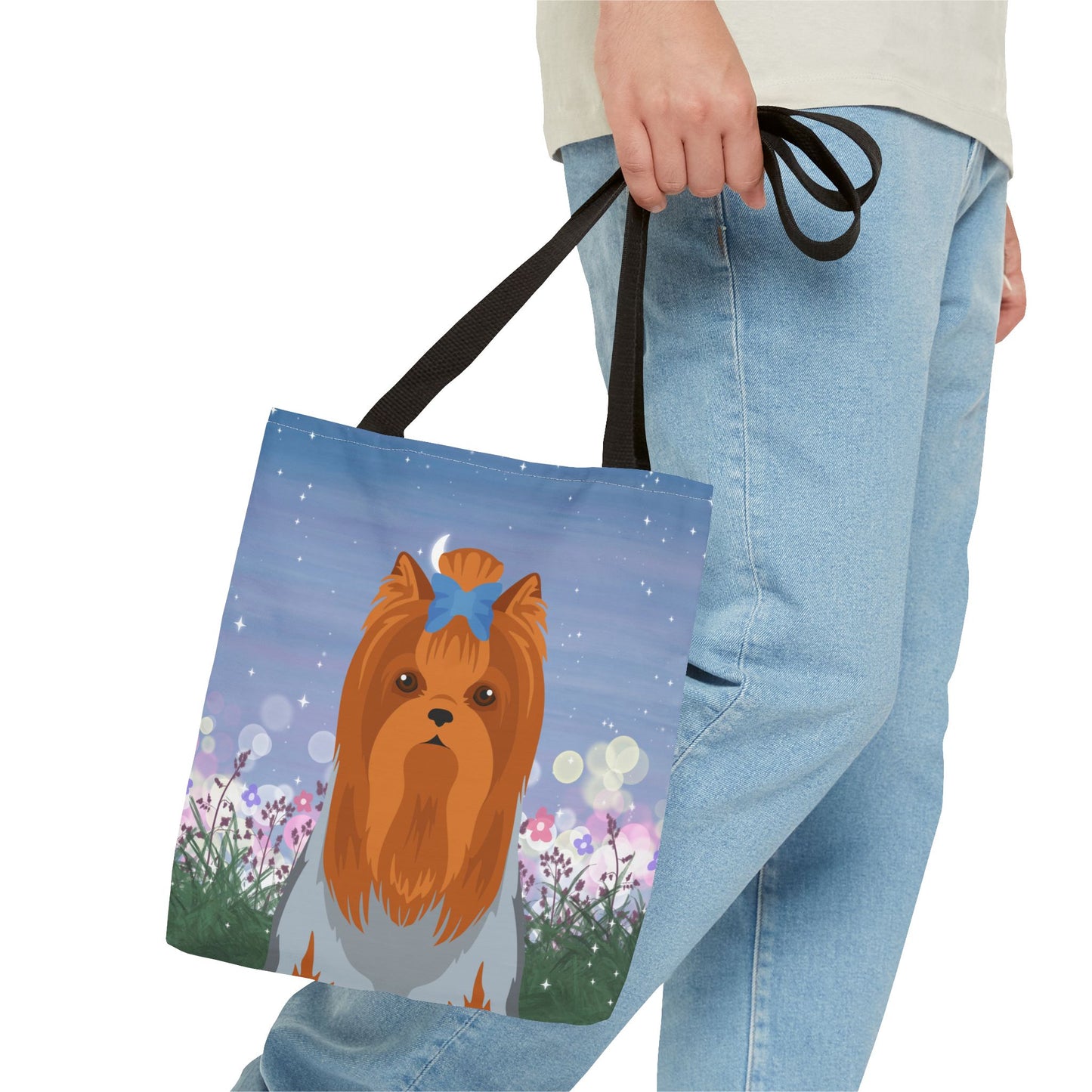 Yorkshire Terrier Dog Tote Bag 13x13