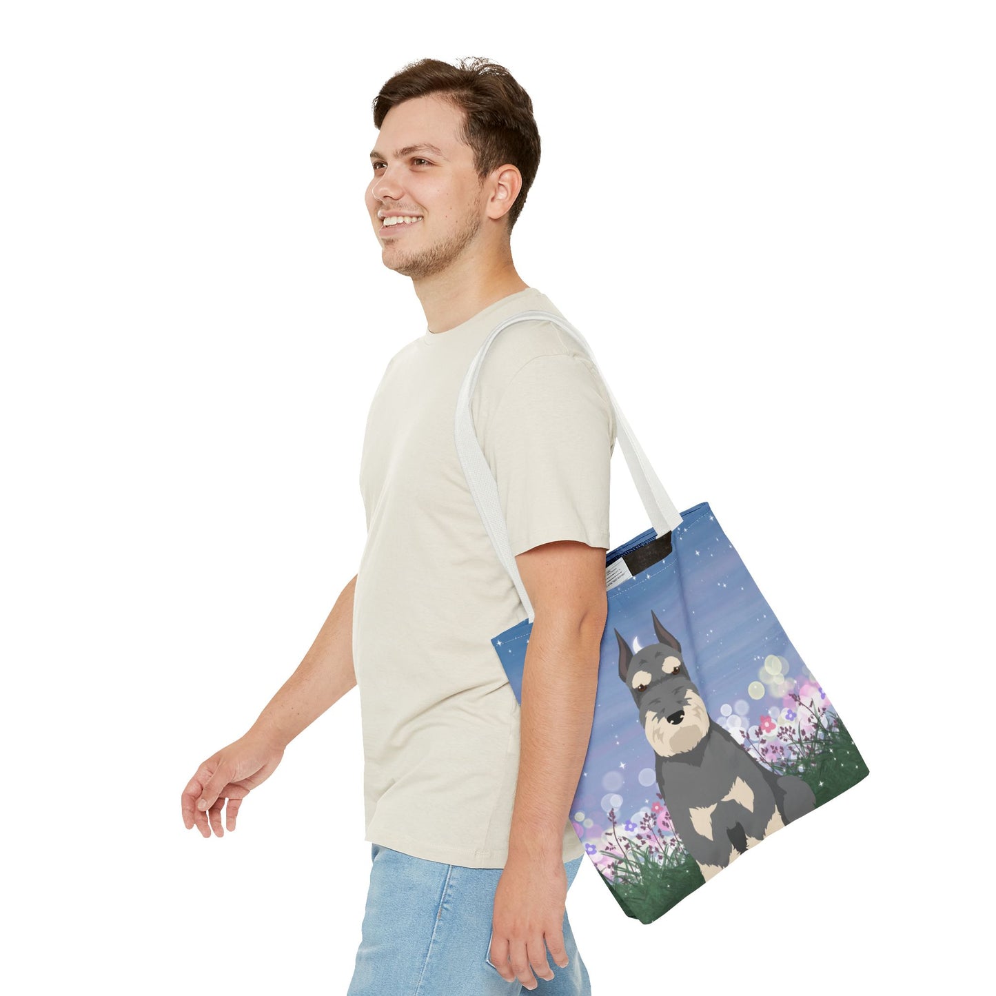 Schnauzer Dog Tote Bag 16x16