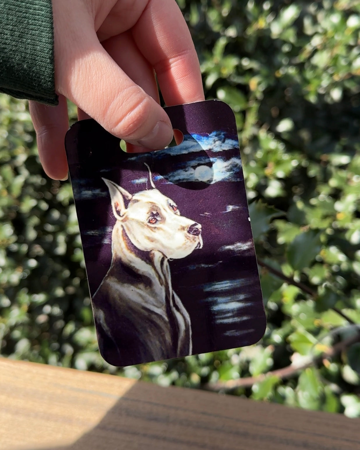 Great Dane Dog Luggage Tag