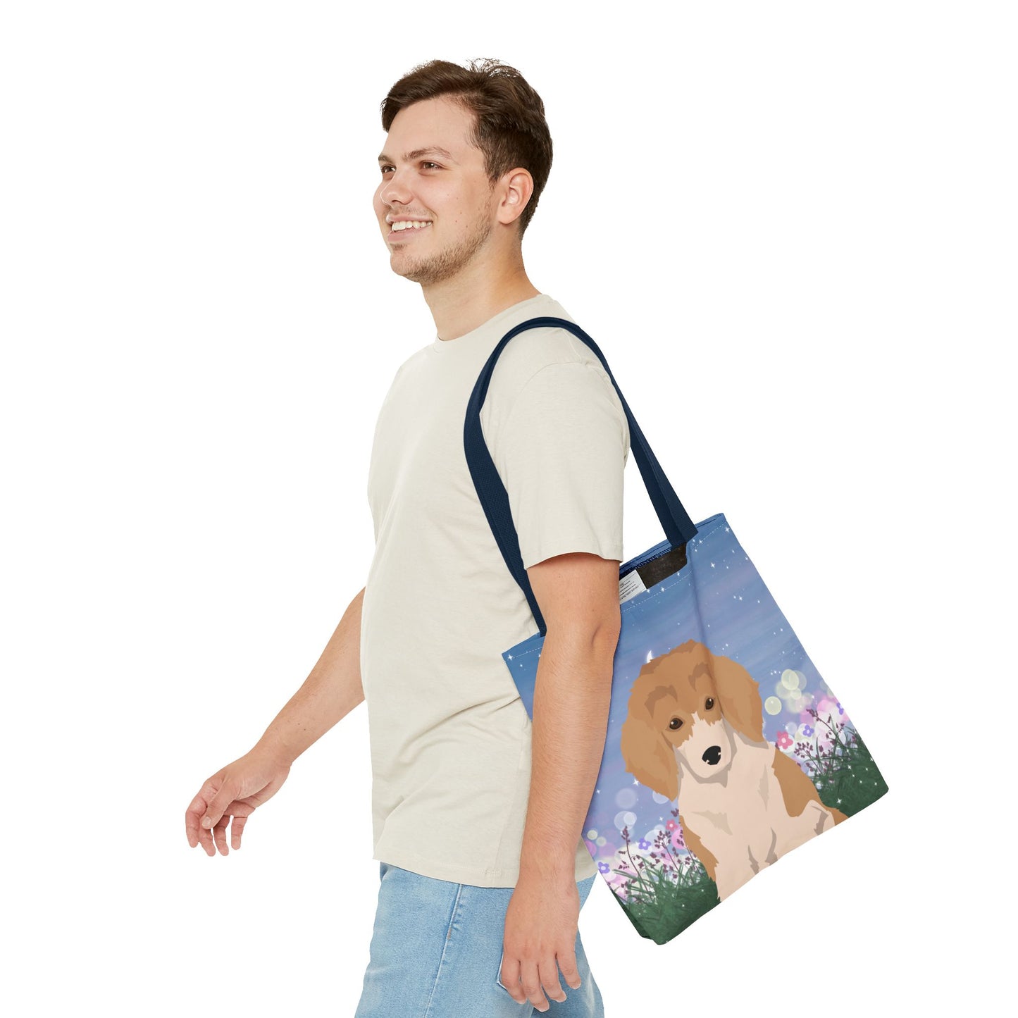 Poodle Dog Tote Bag 16x16