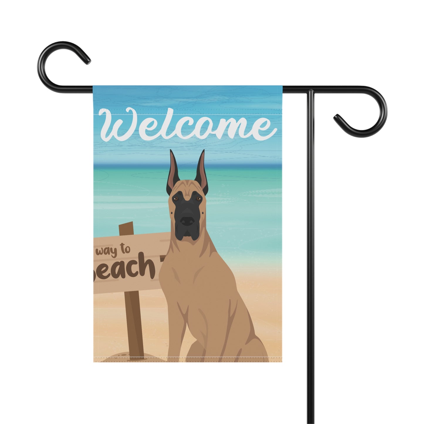 Great Dane Dog Garden Flag