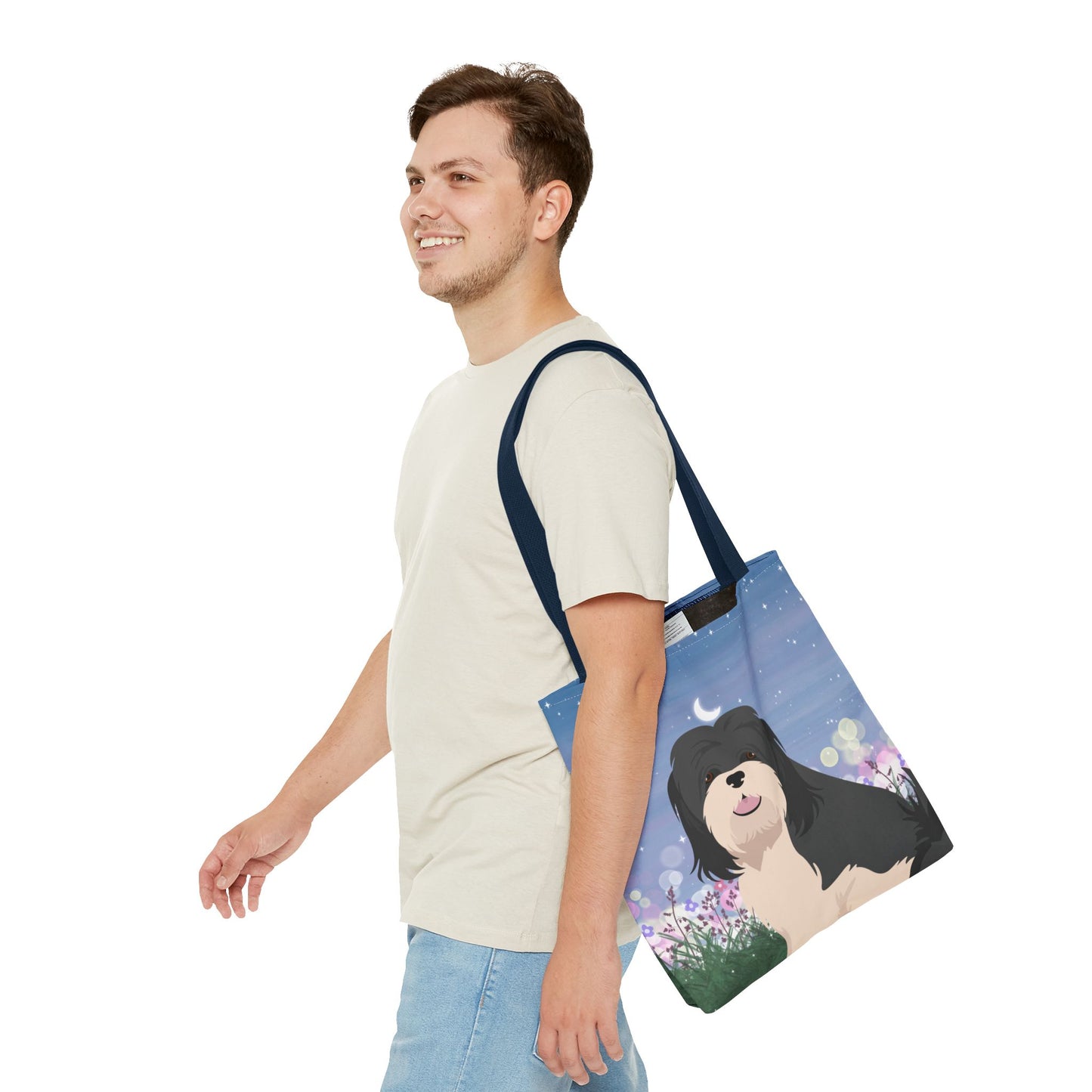 Lhasa Apso Dog Tote Bag 16x16