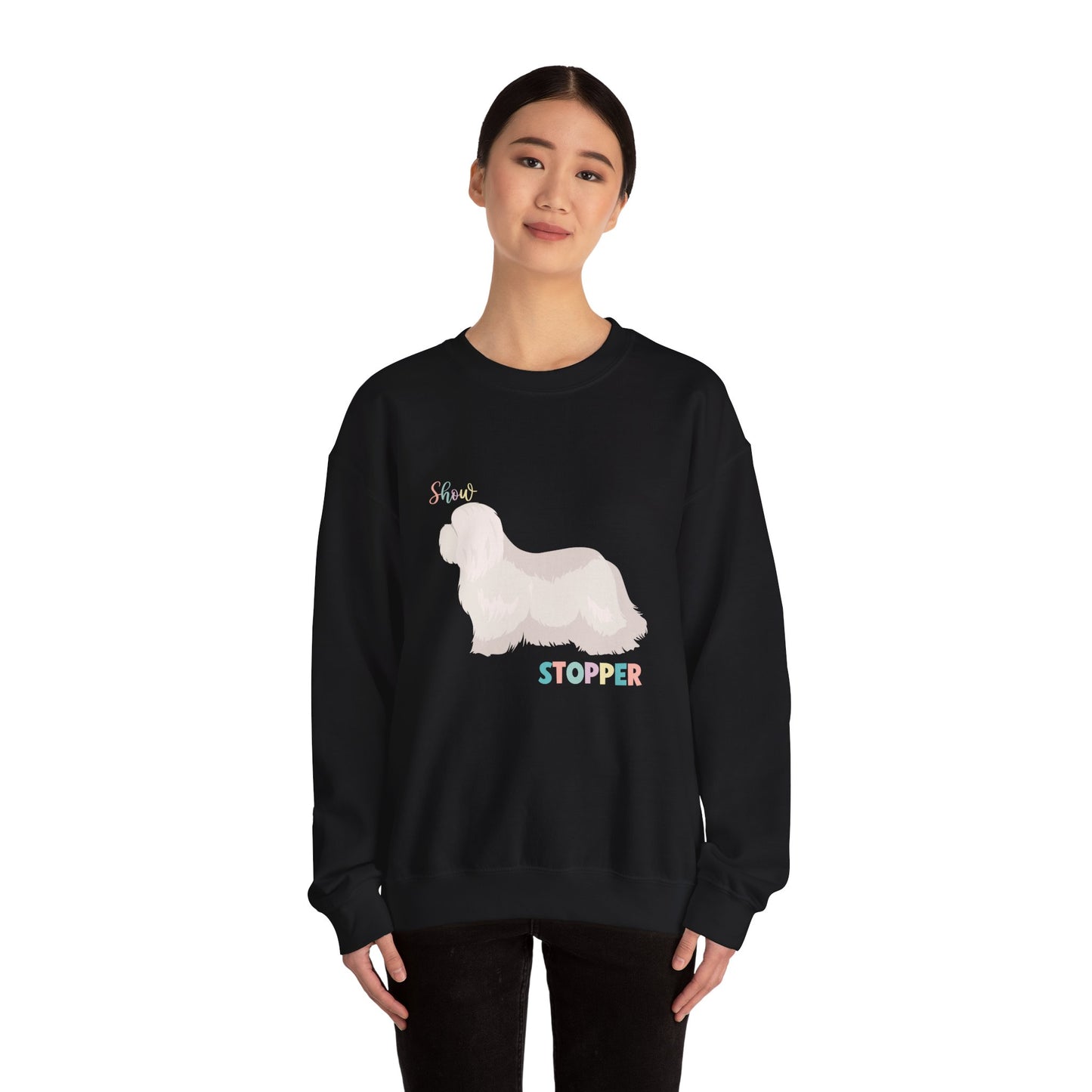 Coton De Tulear Dog Unisex Heavy Blend Crewneck Sweatshirt
