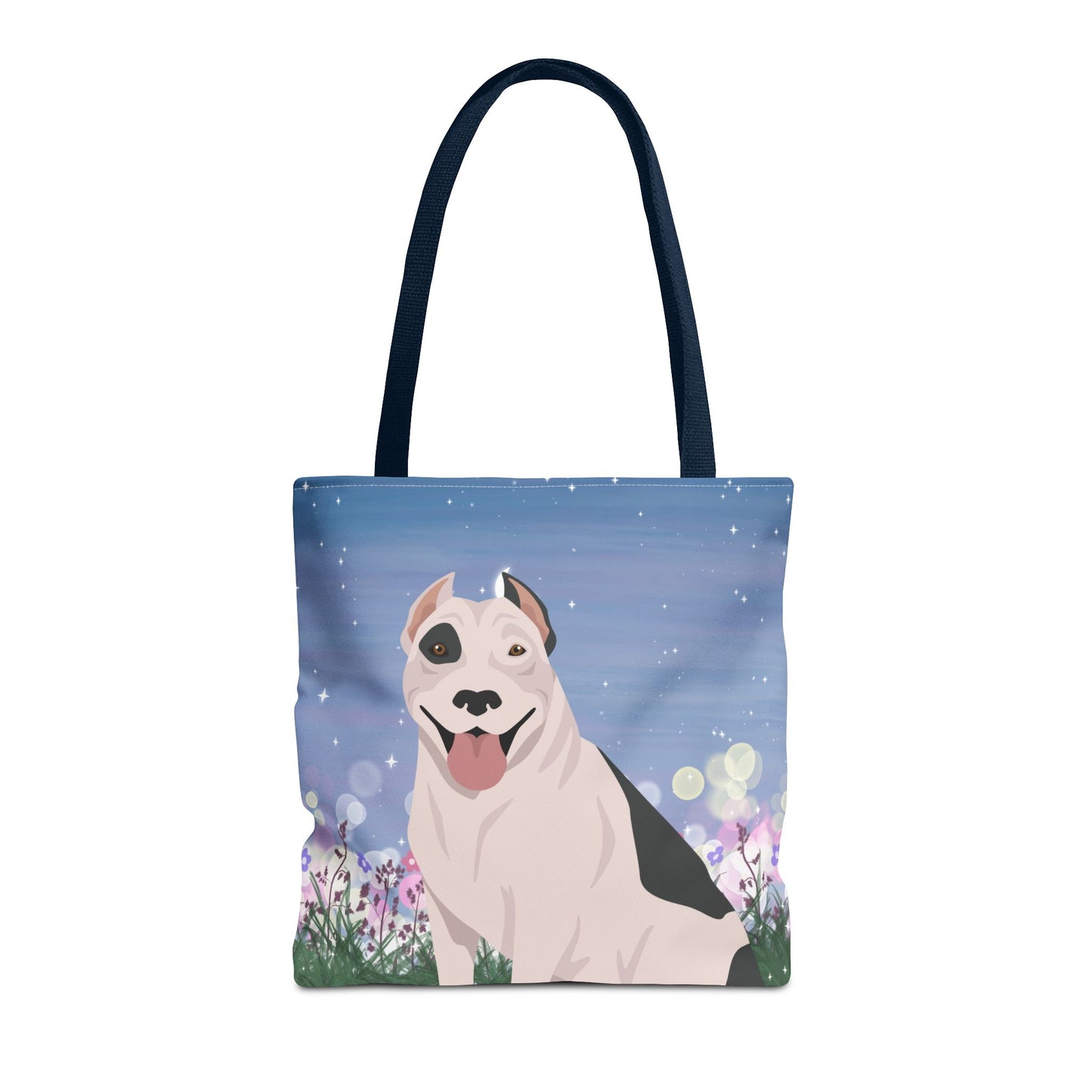 Pit Bull Dog Tote Bag 16x16