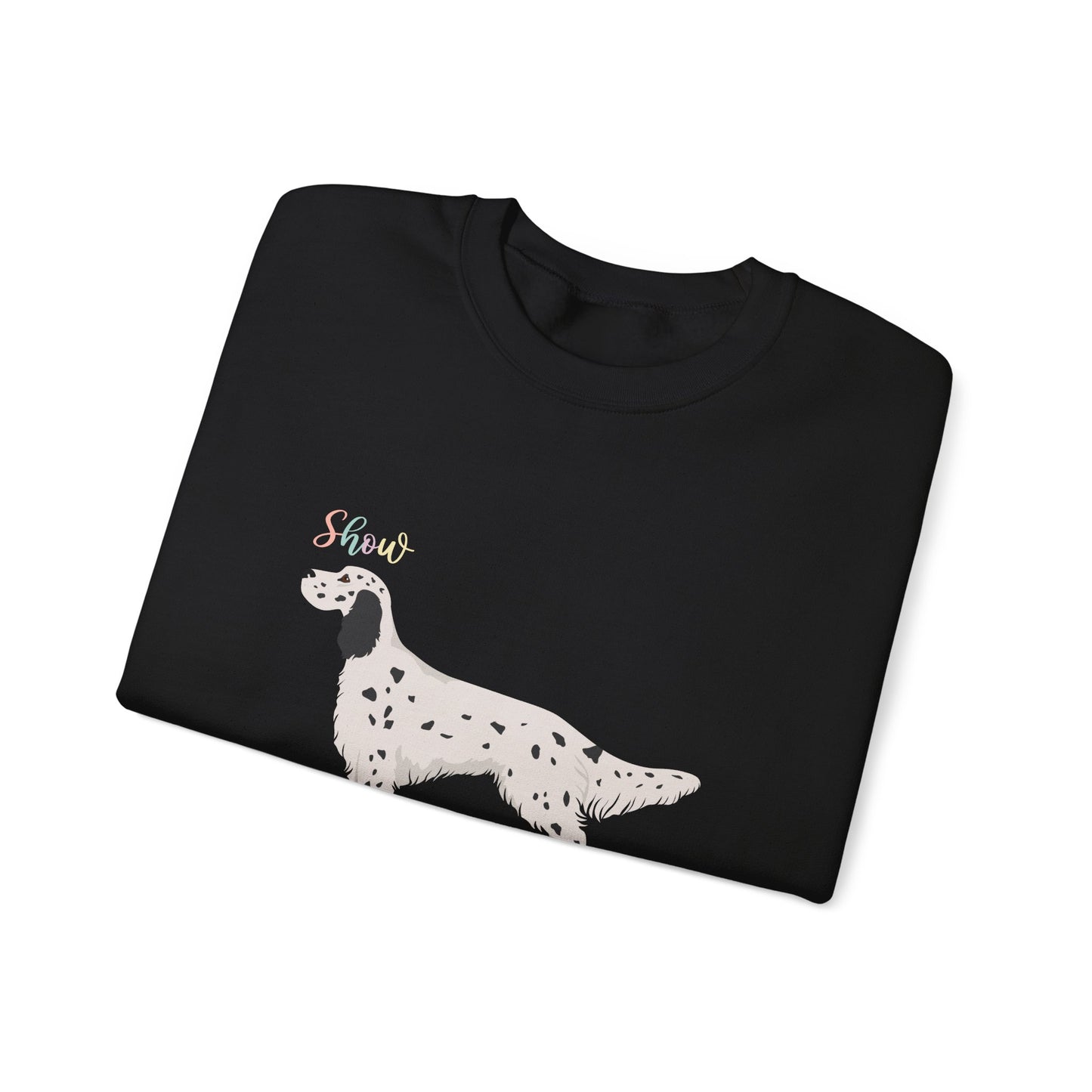 English Setter Dog Unisex Heavy Blend Crewneck Sweatshirt