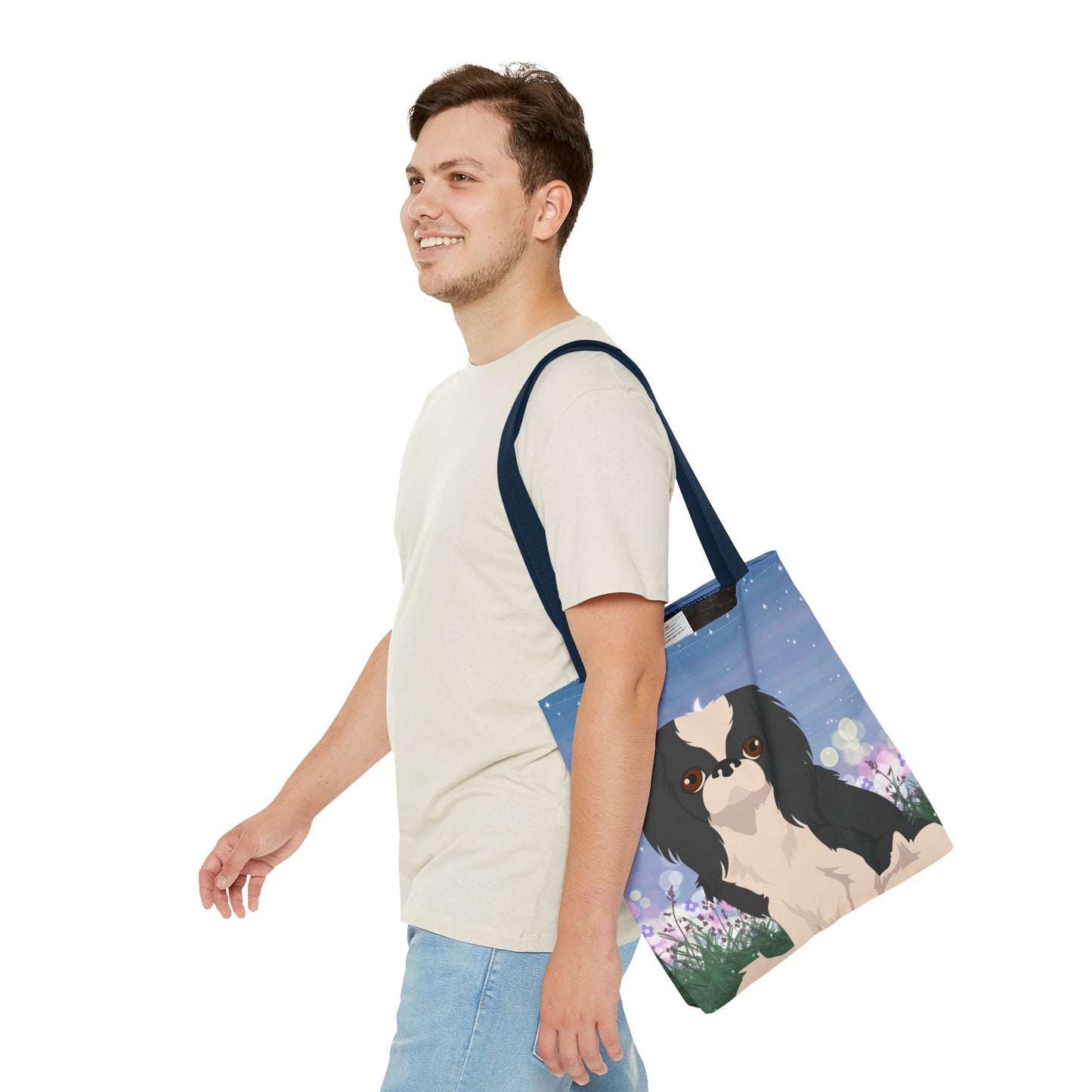 Japanese Chin Dog Tote Bag 16x16