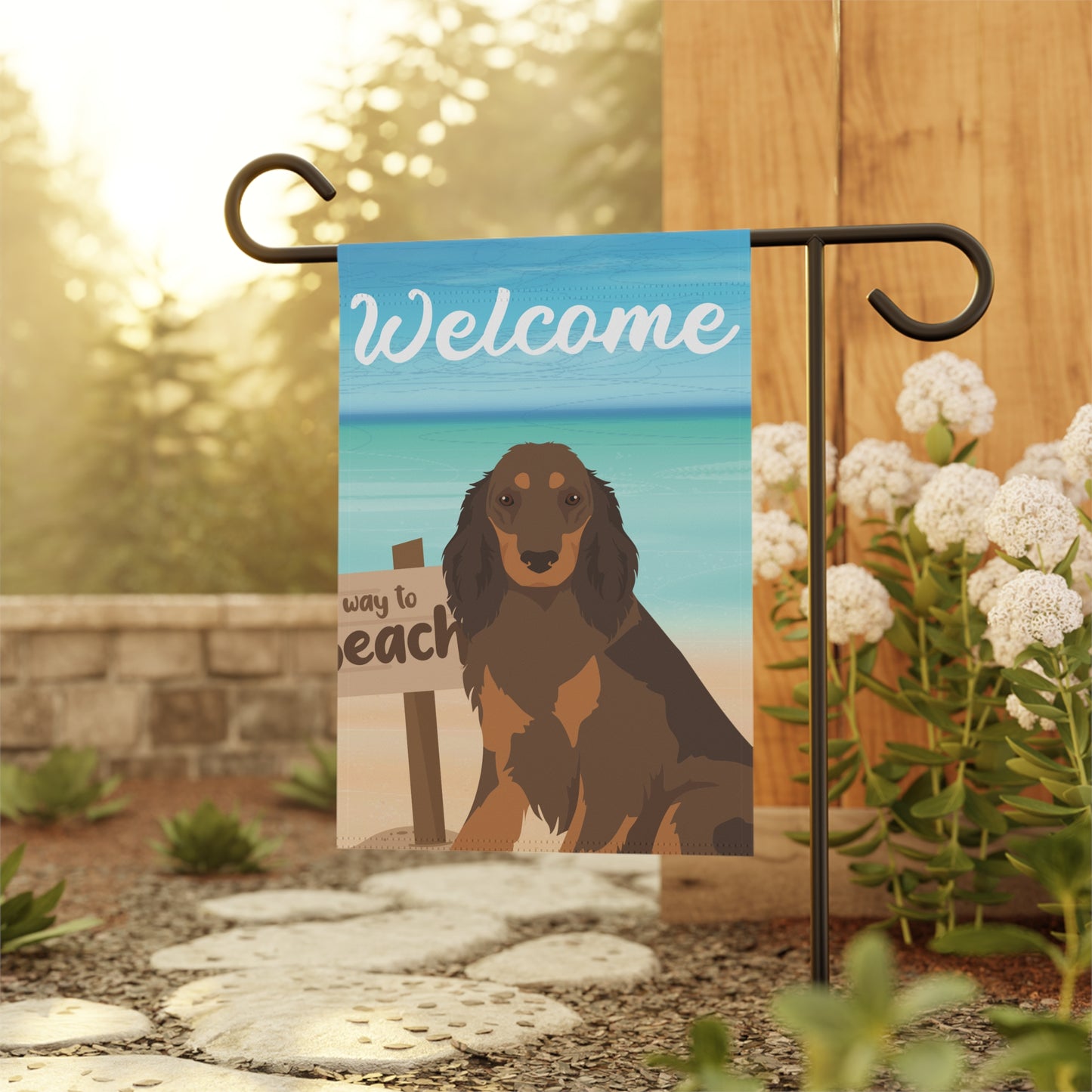 Picardy Spaniel Dog Garden Flag
