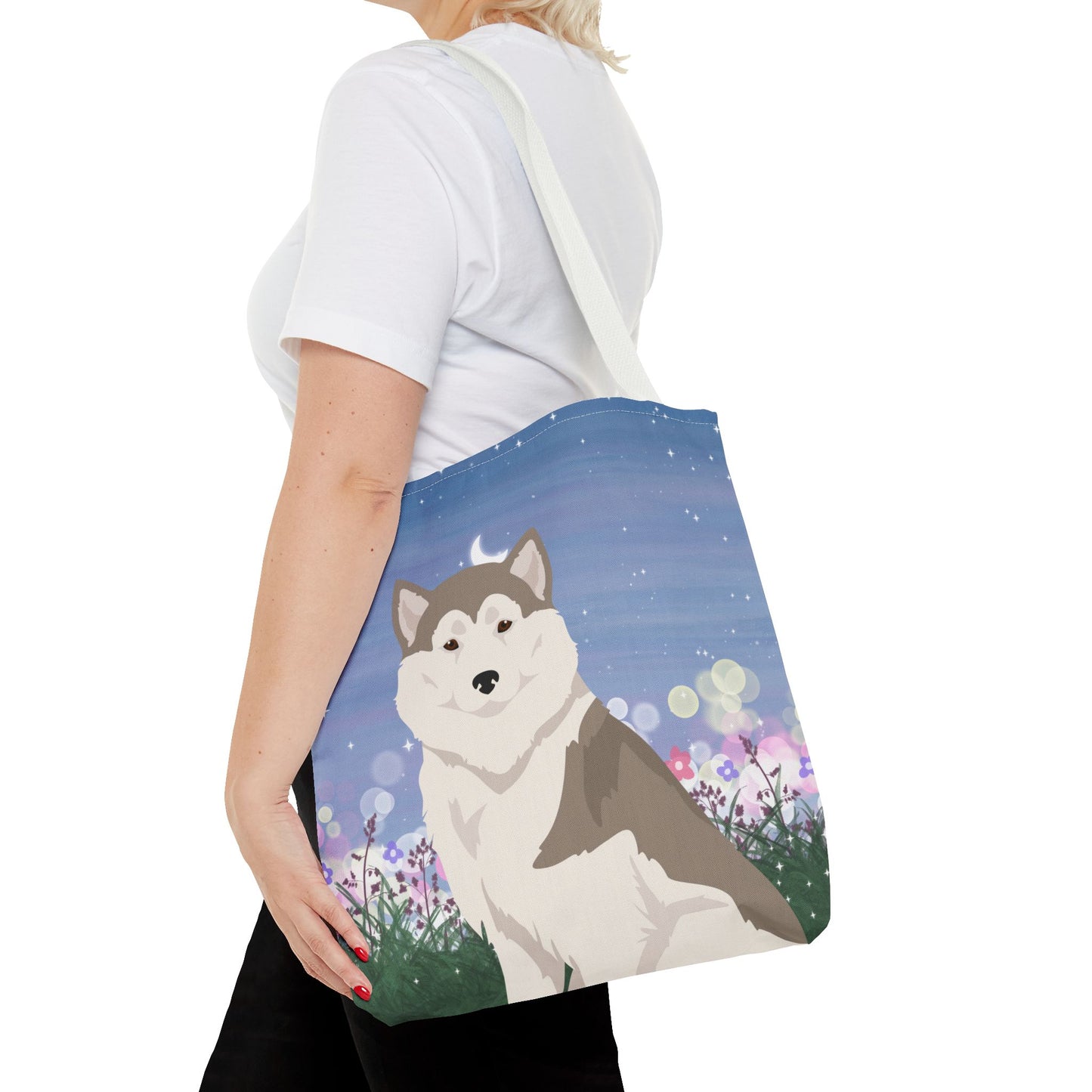 Greenland Dog Dog Tote Bag 16x16