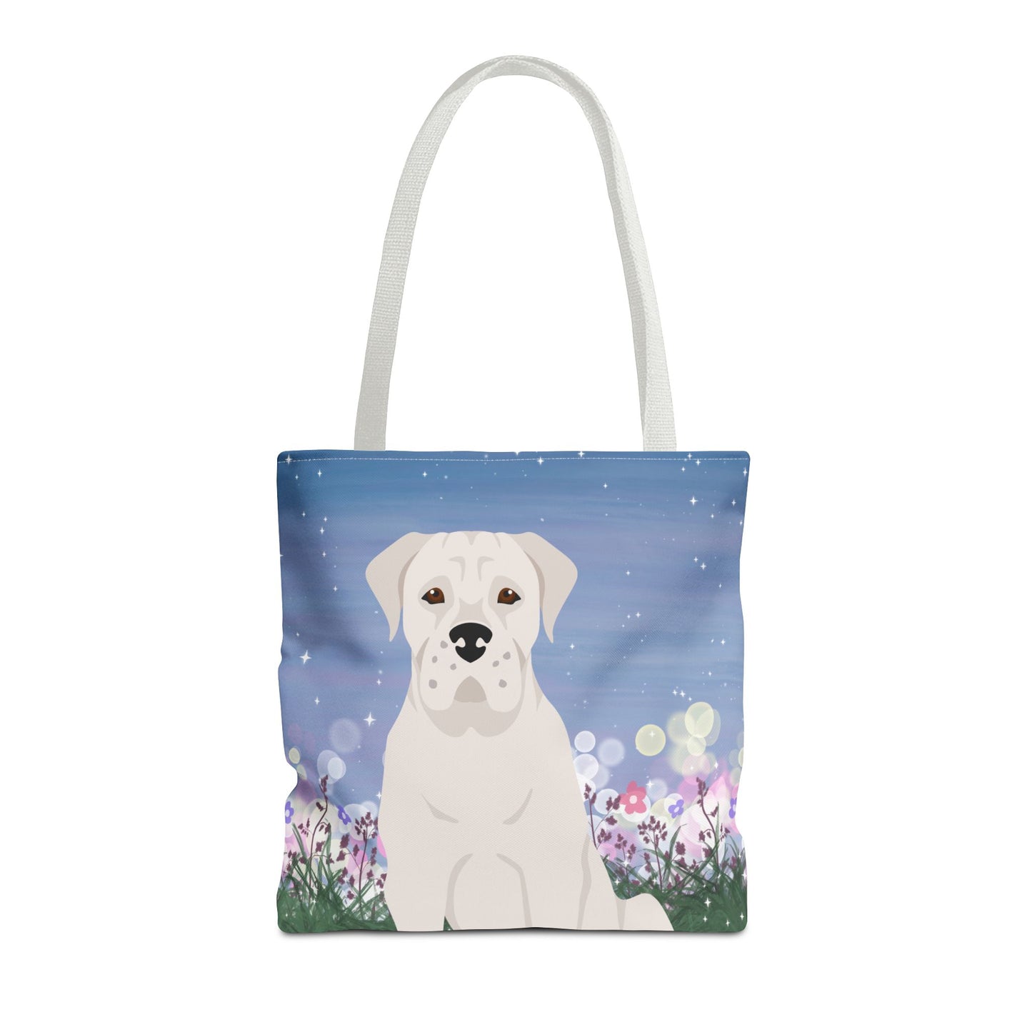 Dogo Argentino Dog Tote Bag 16x16