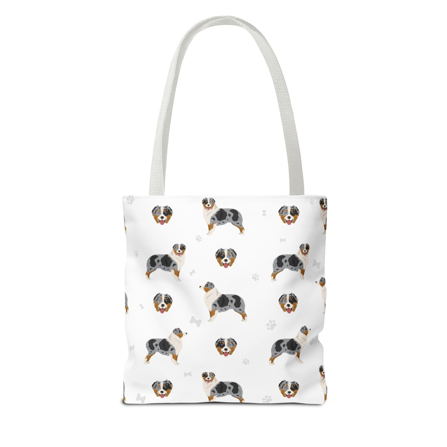 Australian Shepherd Dog Tote Bag, Aussie Dog Mom Gift