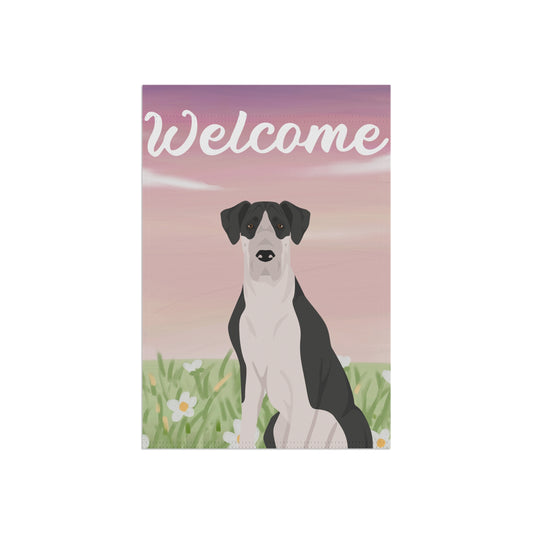 Great Dane Dog Welcome Garden Flag