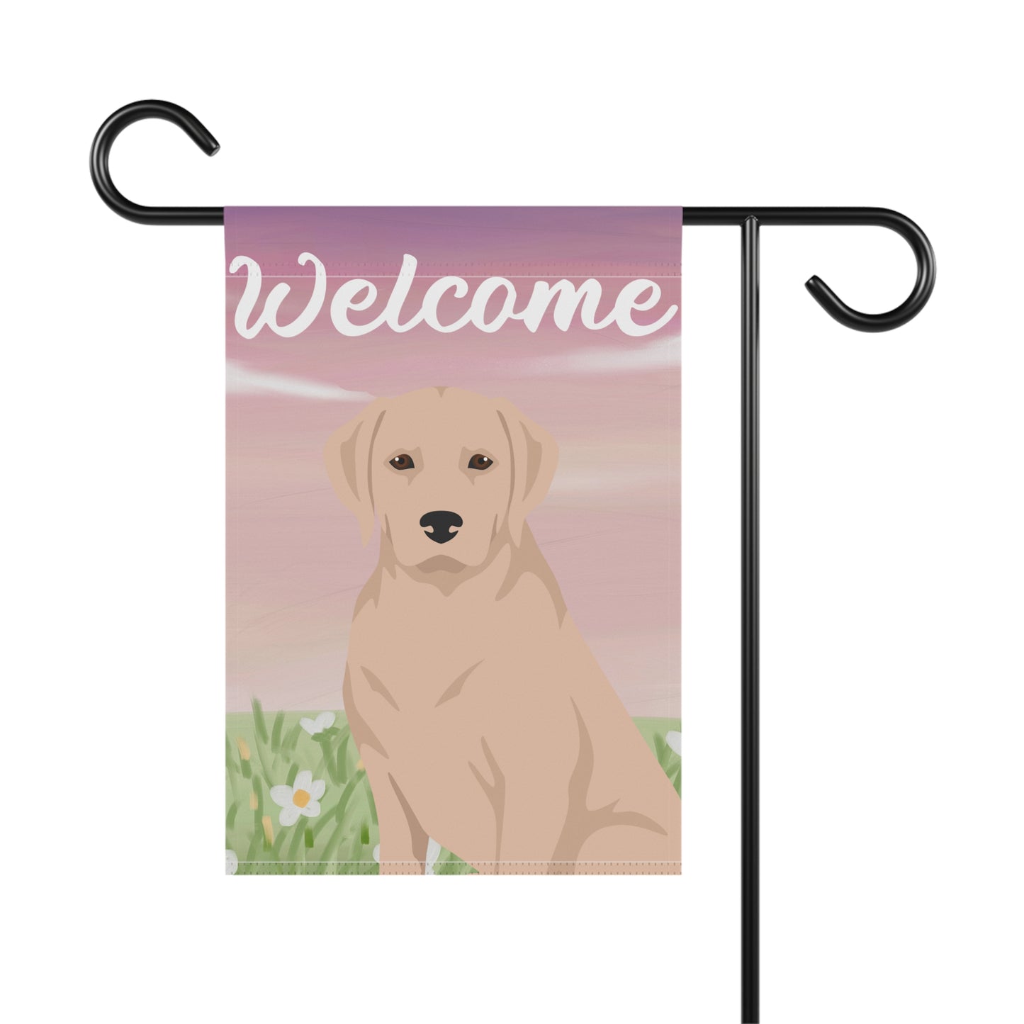 Labrador Retriever Dog Welcome Garden Flag