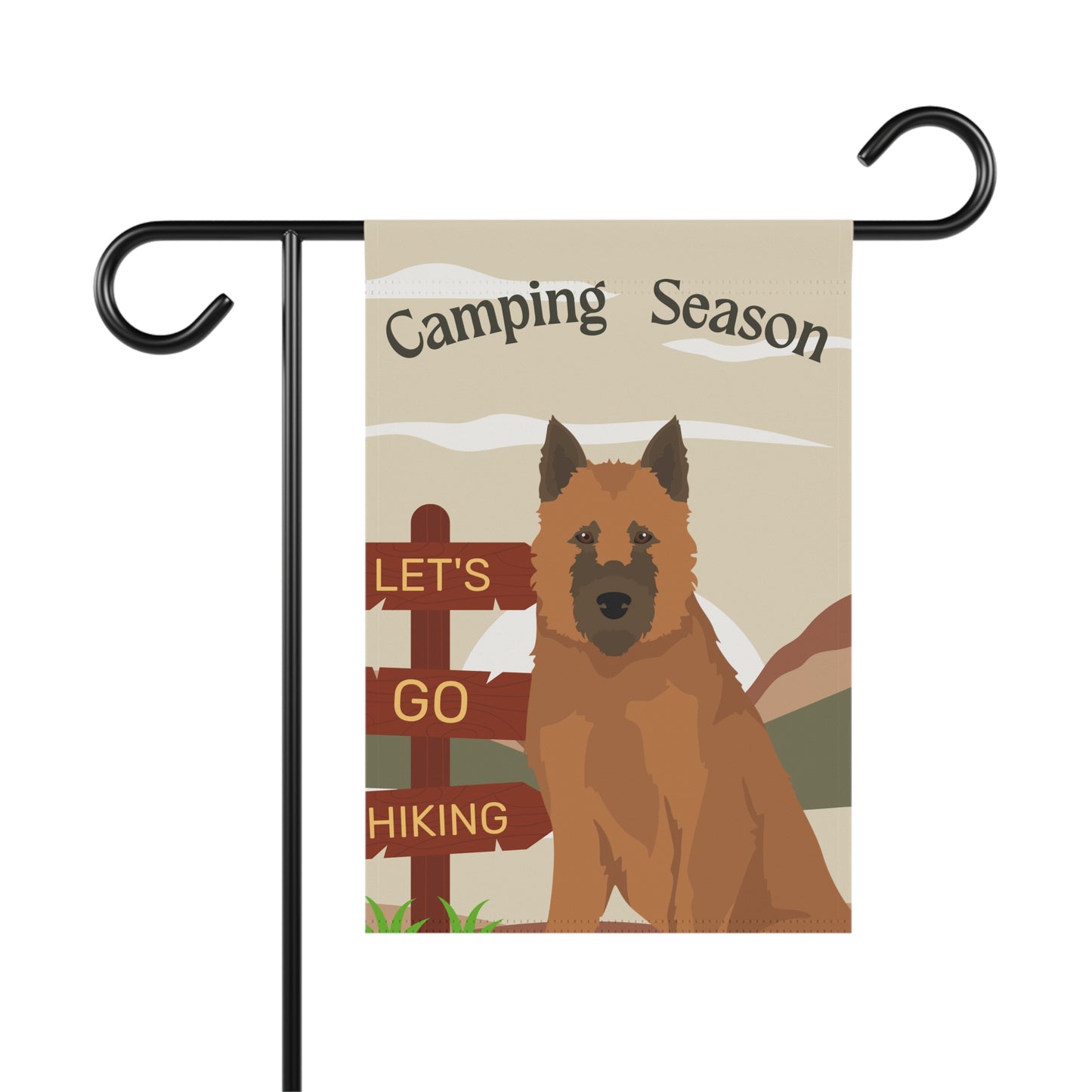 Belgian Laekenois Dog Camping Garden Flag