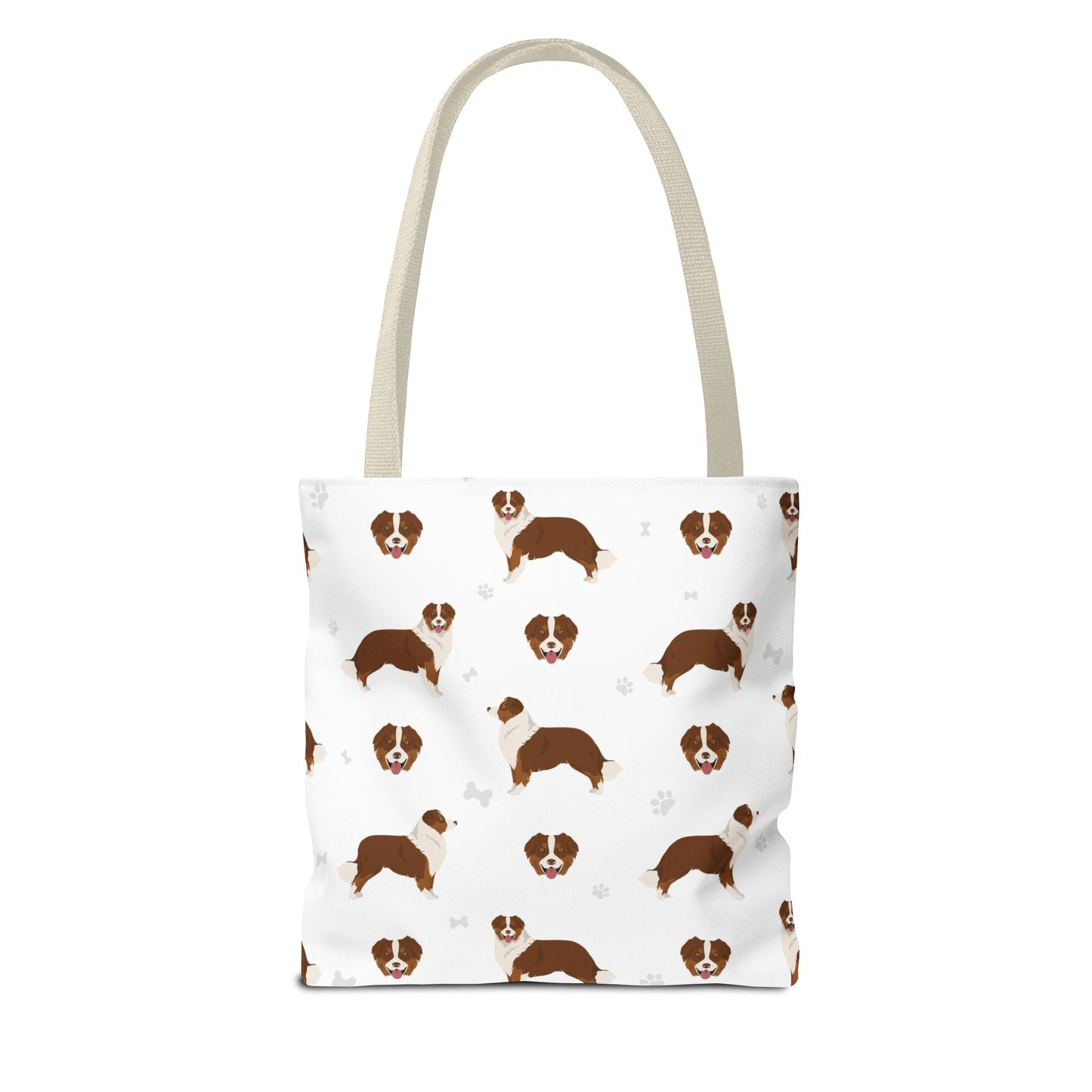 Australian Shepherd Dog Tote Bag, Aussie Dog Mom Gift