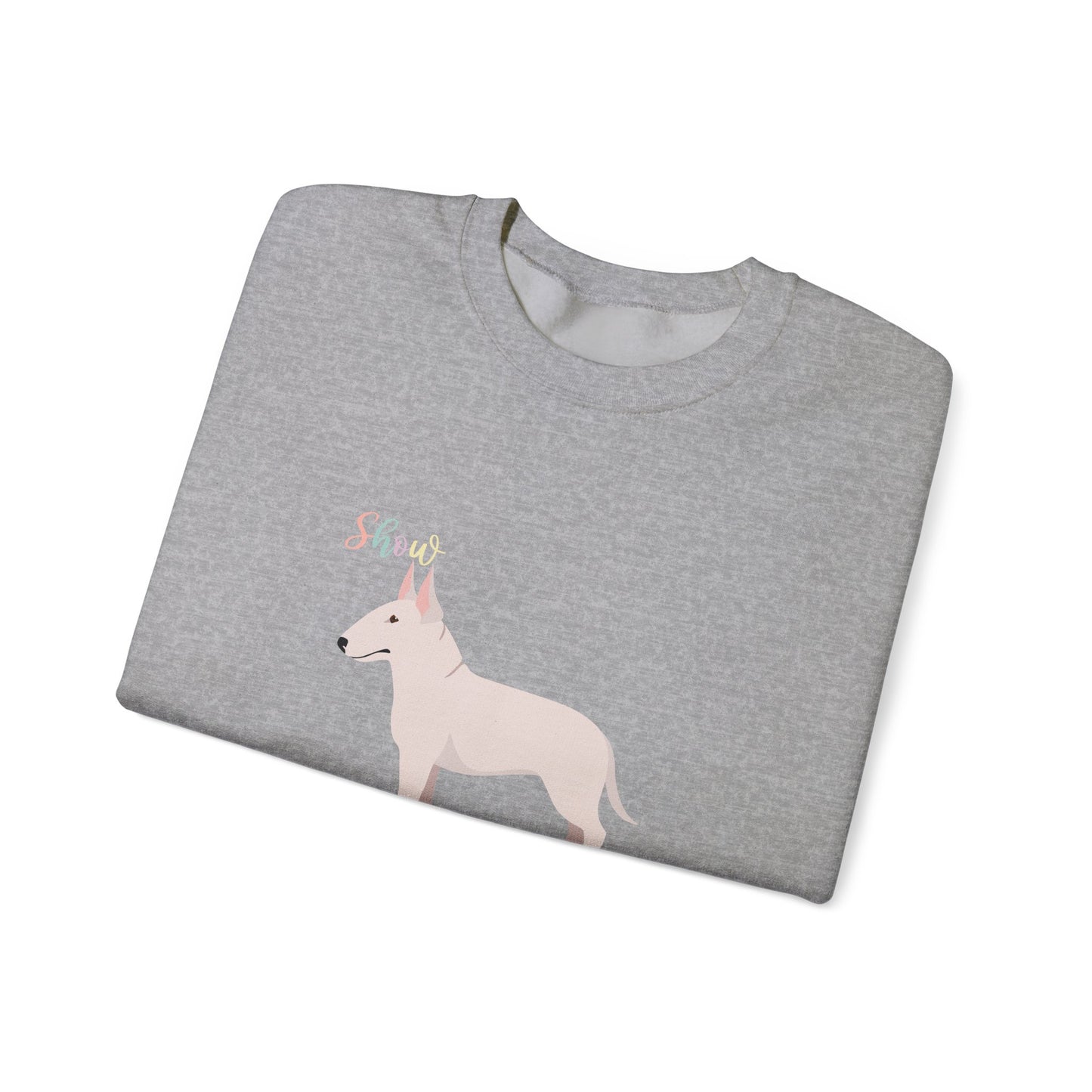 Bull Terrier Dog Unisex Heavy Blend Crewneck Sweatshirt