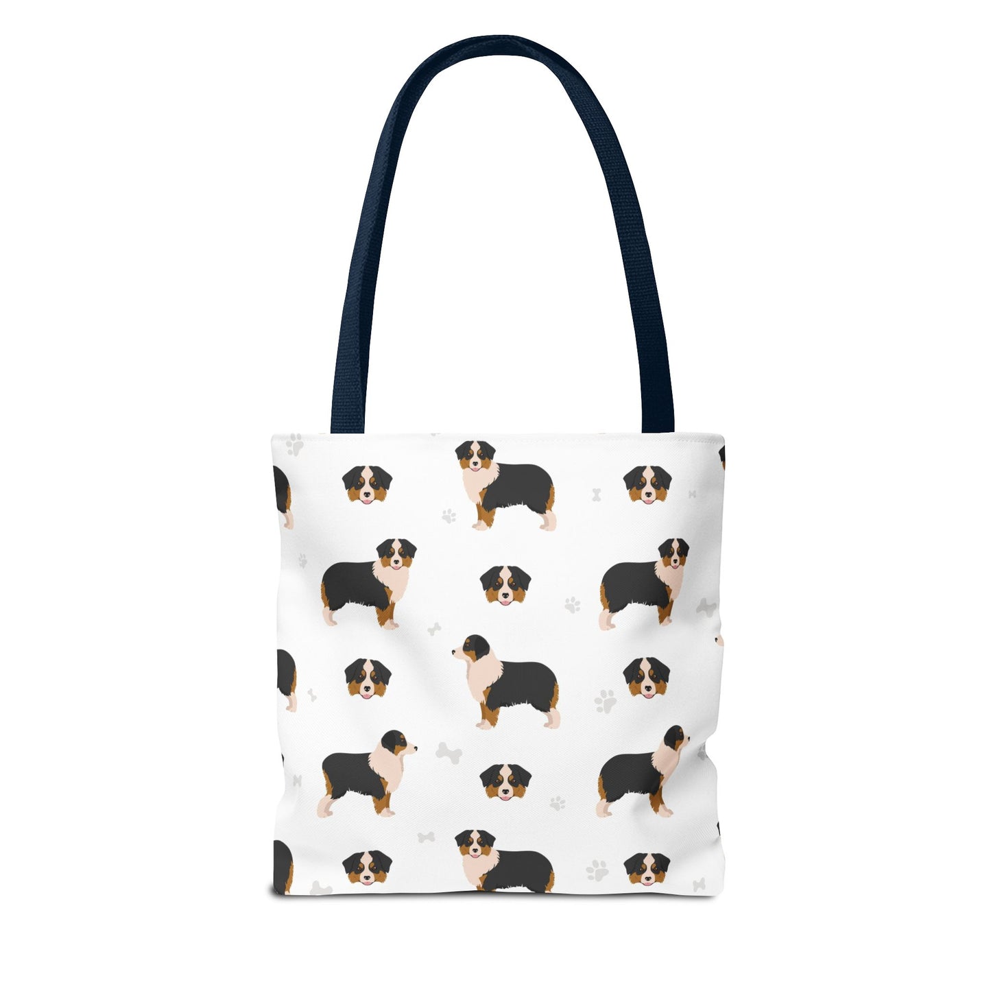Miniature Australian Shepherd Dog Tote Bag, Aussie Dog Mom Gift