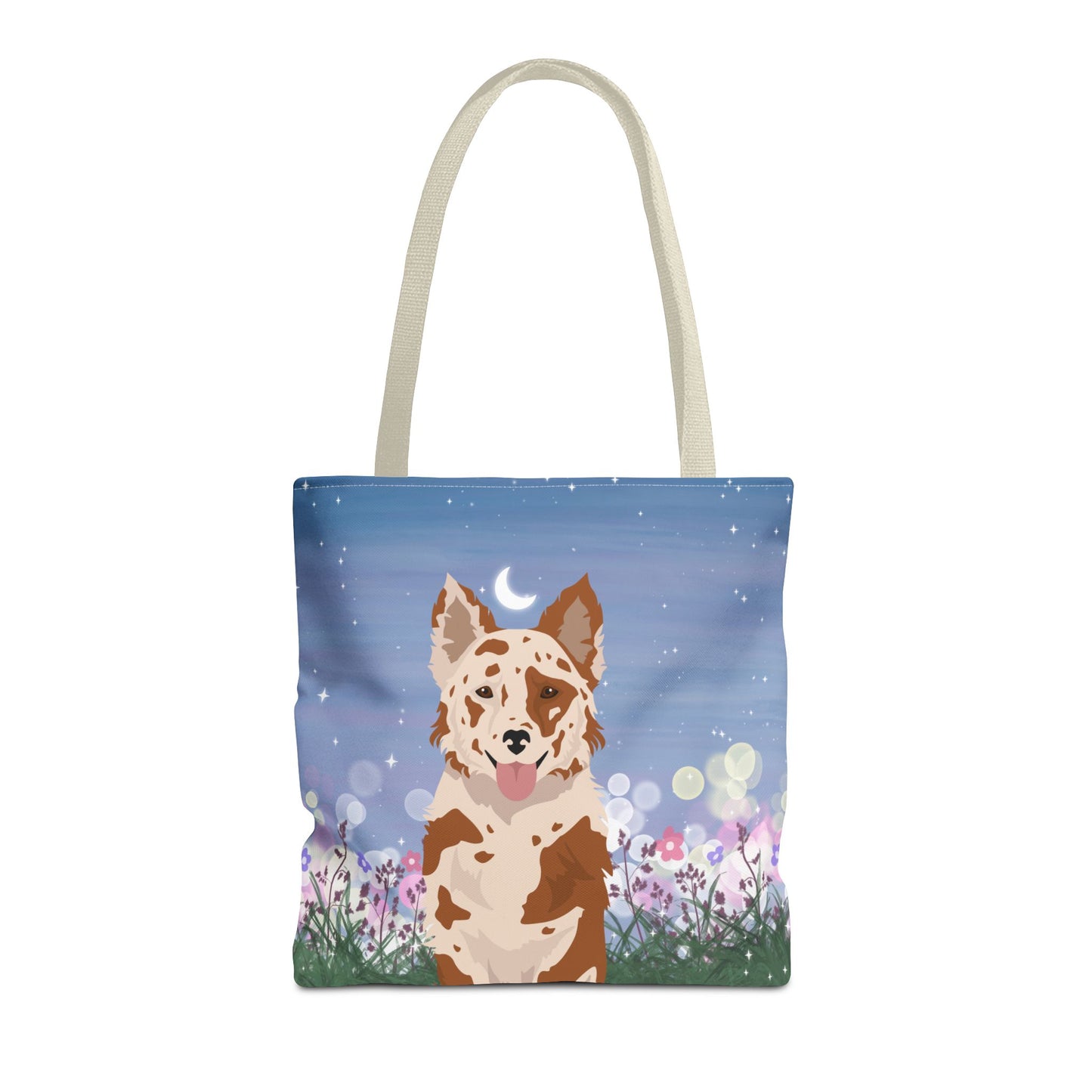 Mudi Dog Tote Bag 16x16