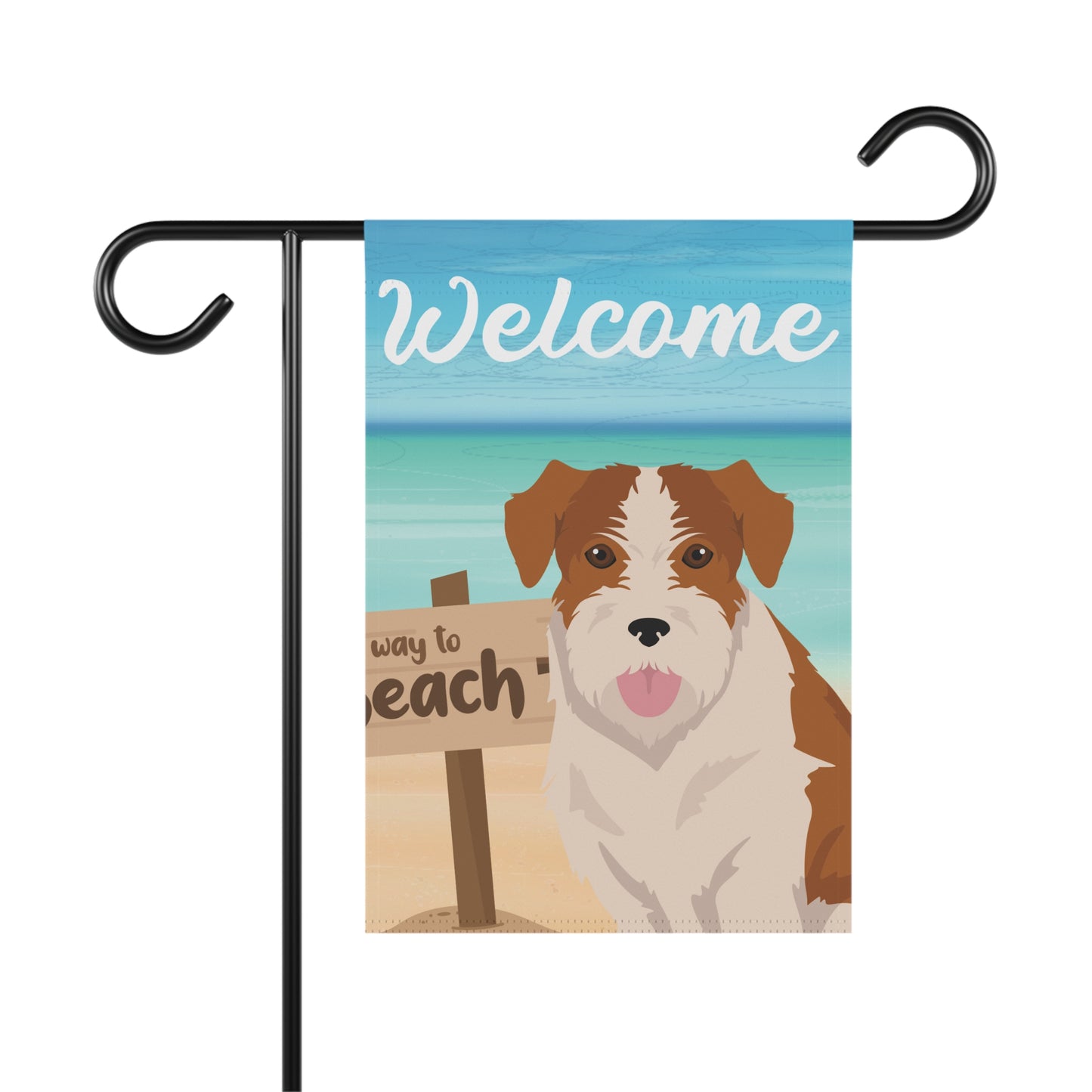 Kromfohrland Dog Garden Flag