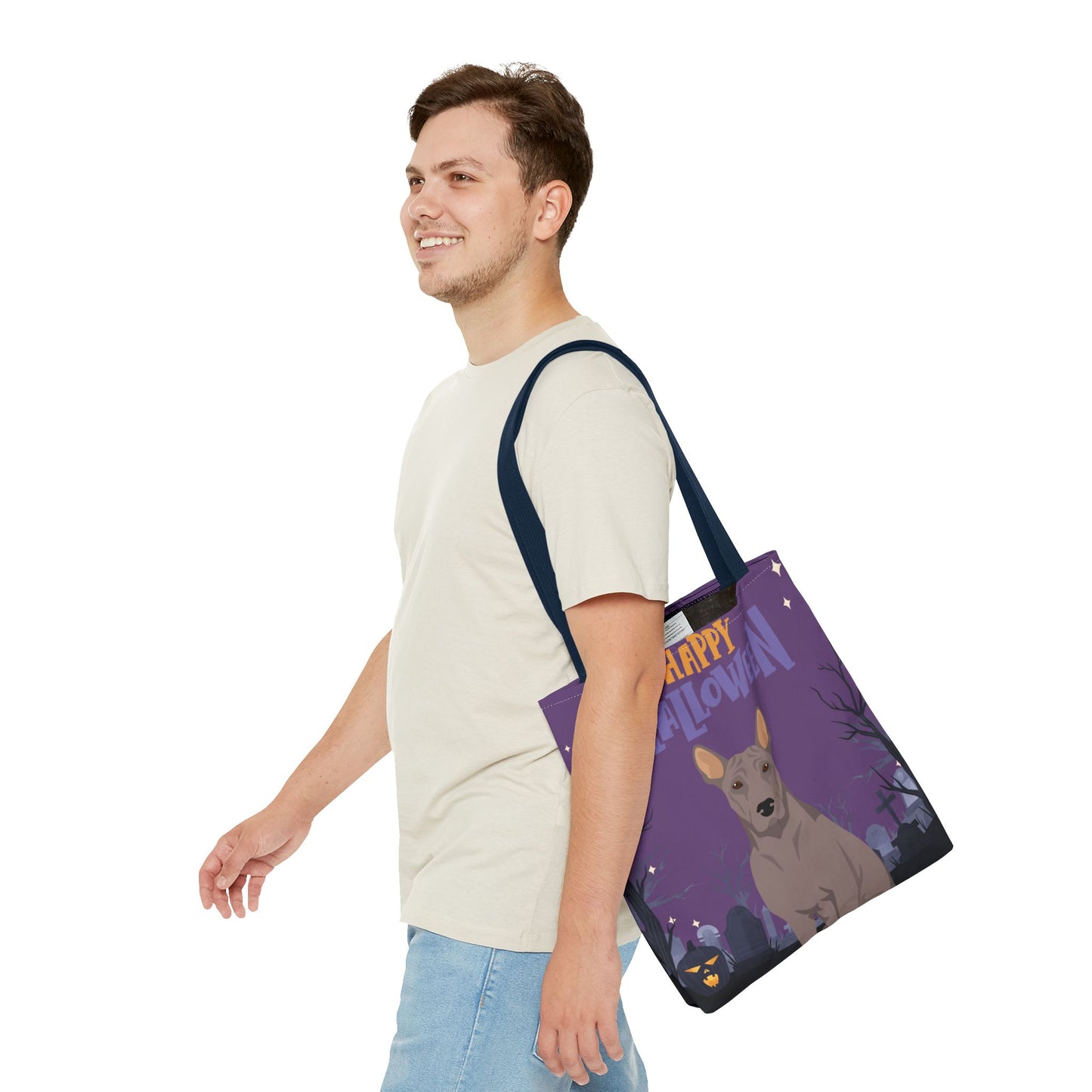 Thai Ridgeback Dog Happy Halloween Tote Bag 16x16
