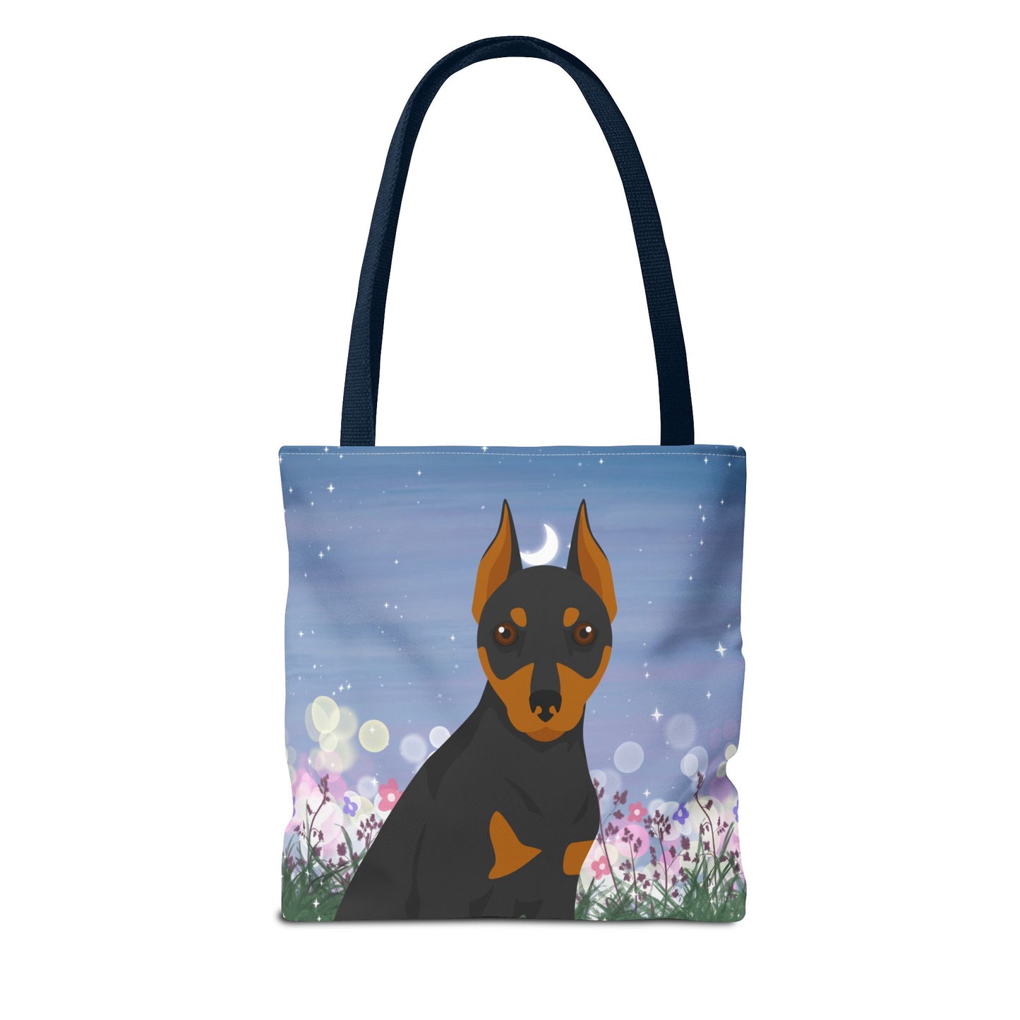 Miniature Pinscher Dog Tote Bag 13x13