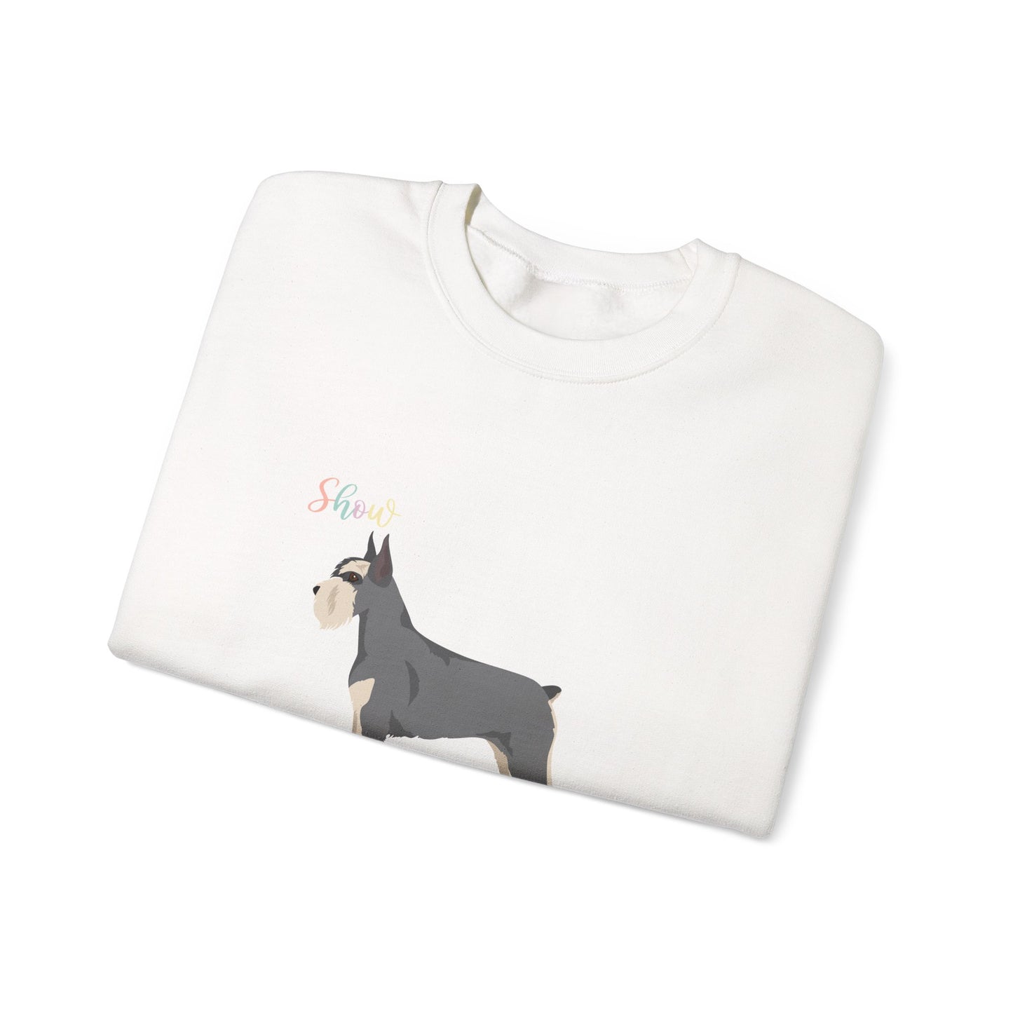 Schnauzer Dog Unisex Heavy Blend Crewneck Sweatshirt