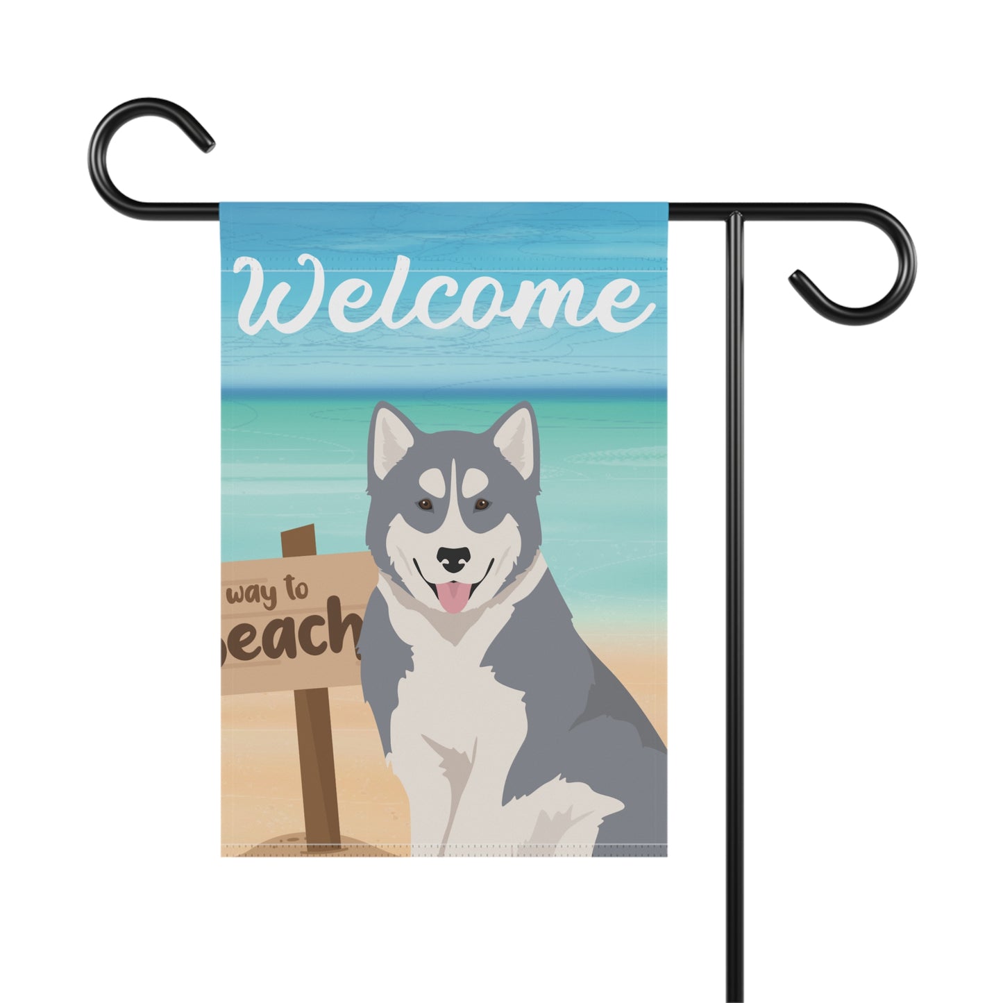 Canadian Inuit Dog Dog Garden Flag