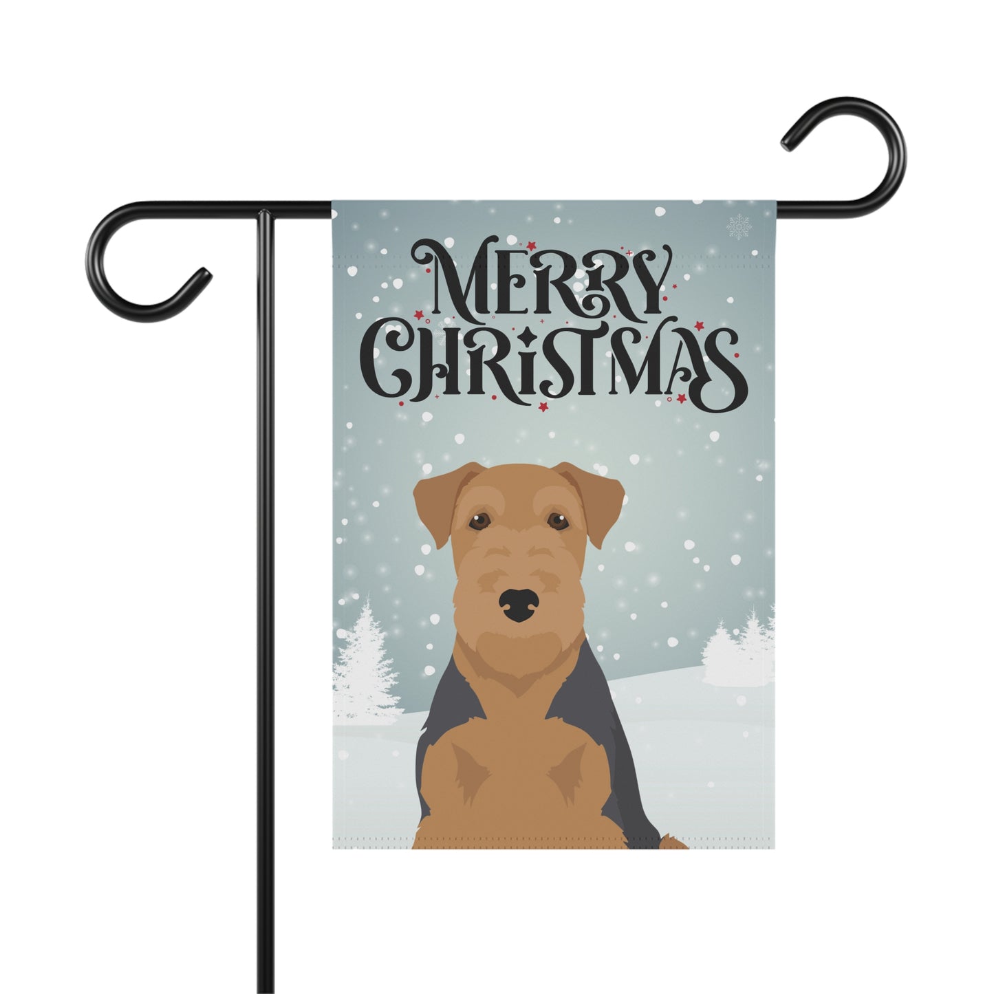 Welsh Terrier Dog Garden Flag